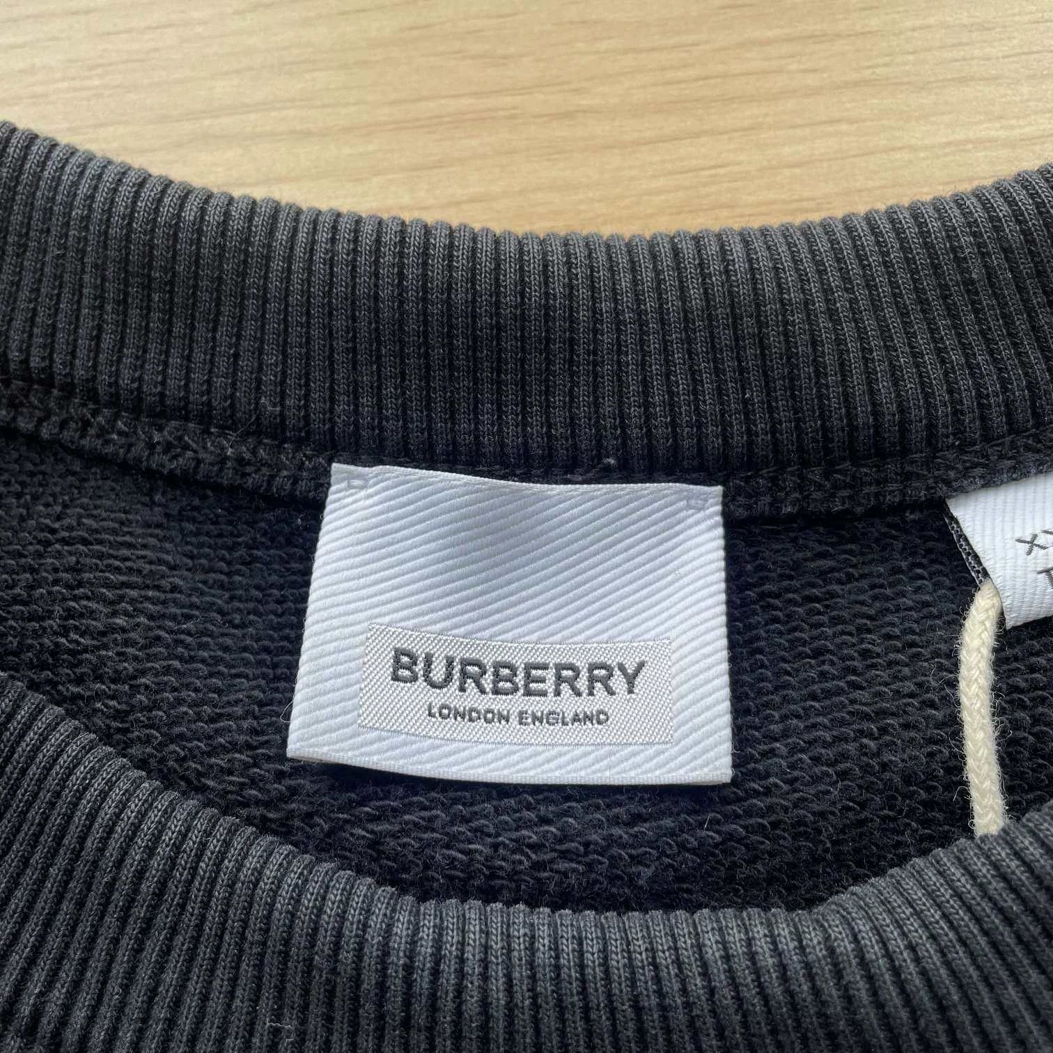 Burberry Burberry SS22 logo print sweatshirt black XXL Size US XXL / EU 58 / 5 - 5 Thumbnail