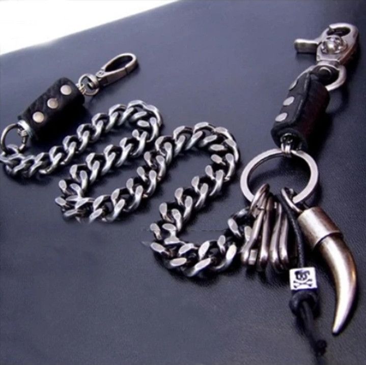 Jewelry Trousers Jean Wallet Chain Size ONE SIZE - 5 Thumbnail