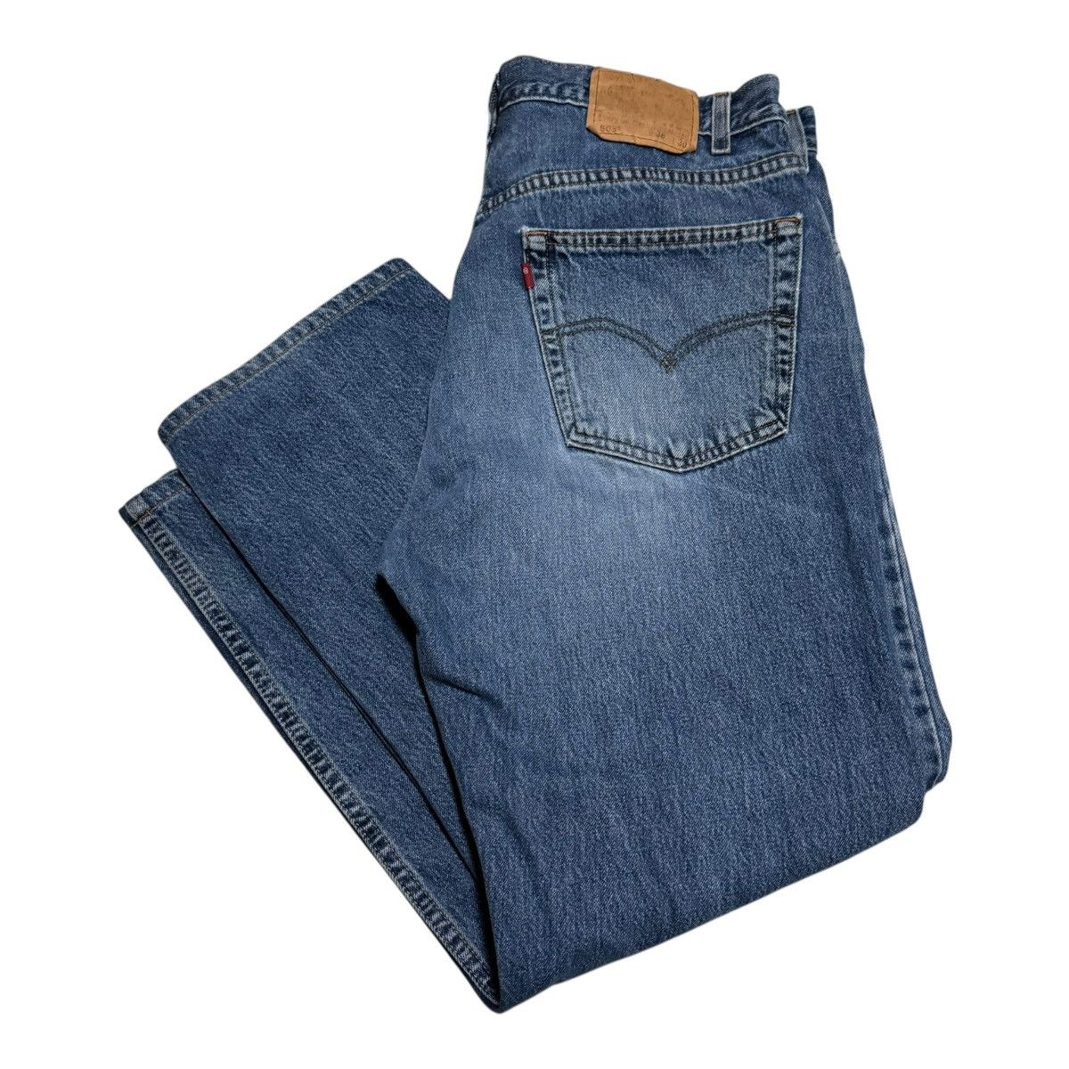 Levi's 2002 Levi's 505 Regular Fit Straight Jeans Mens 36x28.75 Size US 36 / EU 52 - 1 Thumbnail