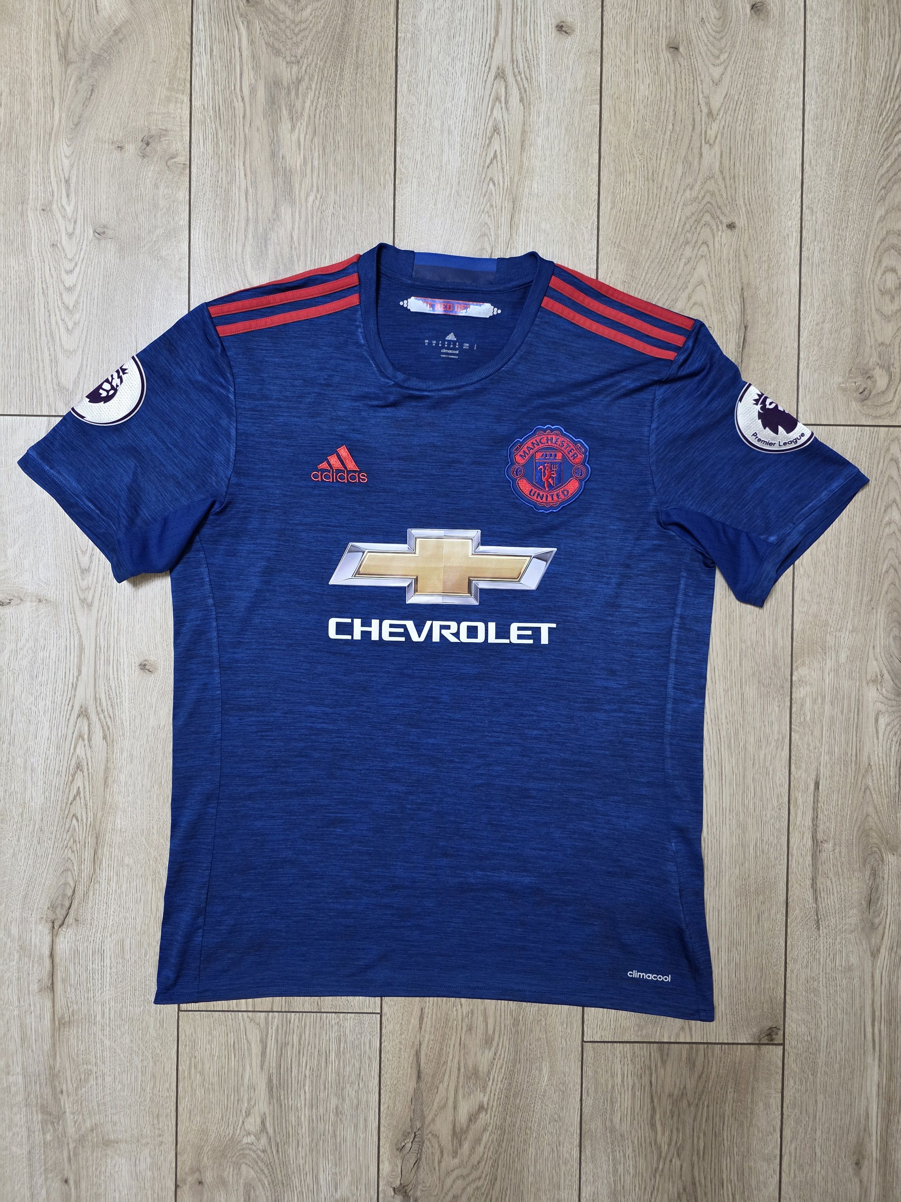 Adidas MANCHESTER UNITED 2016 2017 AWAY RASHFORD FOOTBALL SOCCER Size US M / EU 48-50 / 2 - 2 Thumbnail