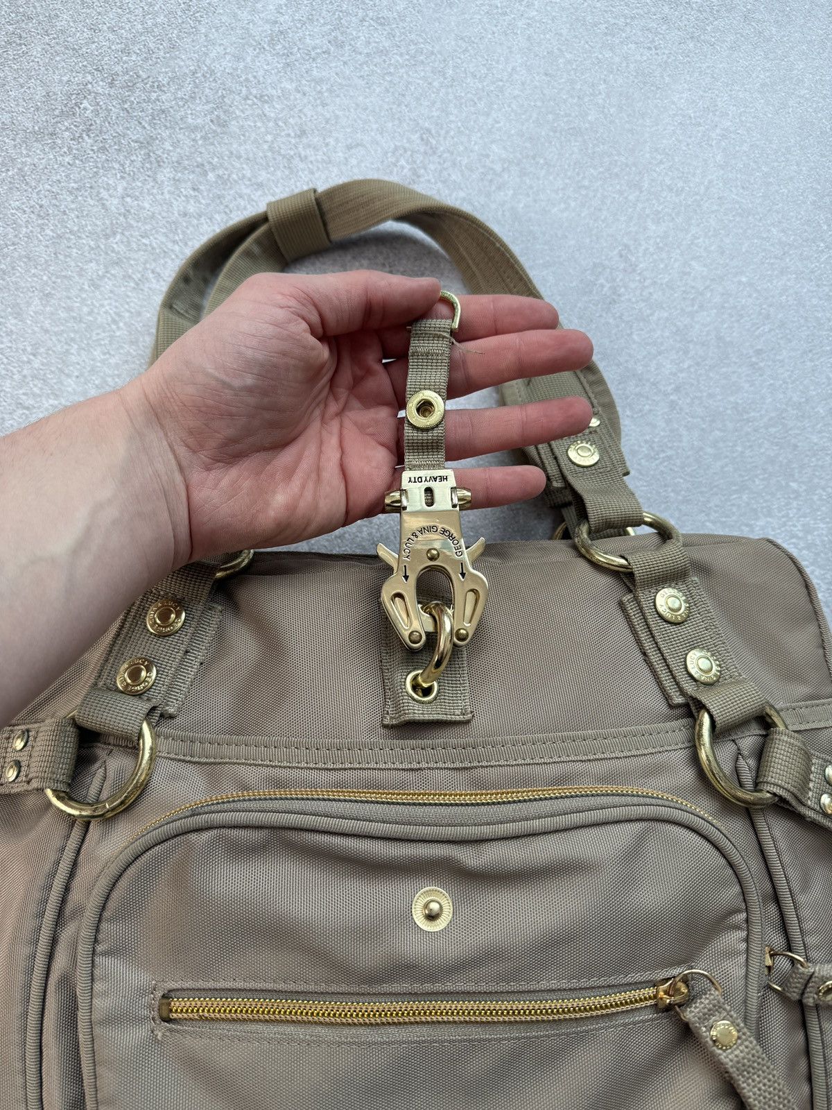 George Gina & Lucy George Gina & Lucy Cheekicheeks Golden Shoulders Bag Women Size ONE SIZE - 12 Thumbnail