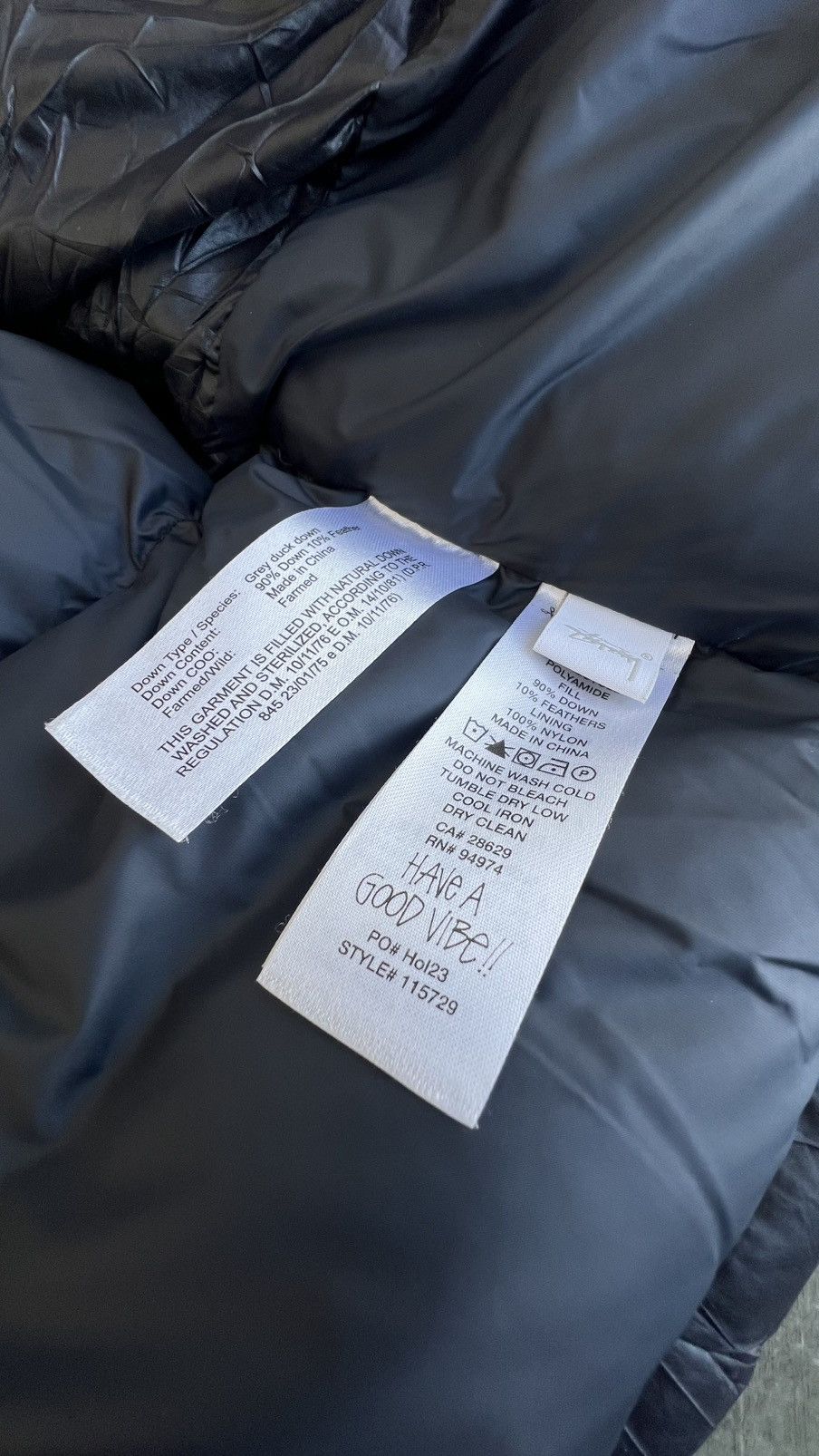 Stussy Wrinkled Nylon Down Puffer Size US M / EU 48-50 / 2 - 7 Thumbnail