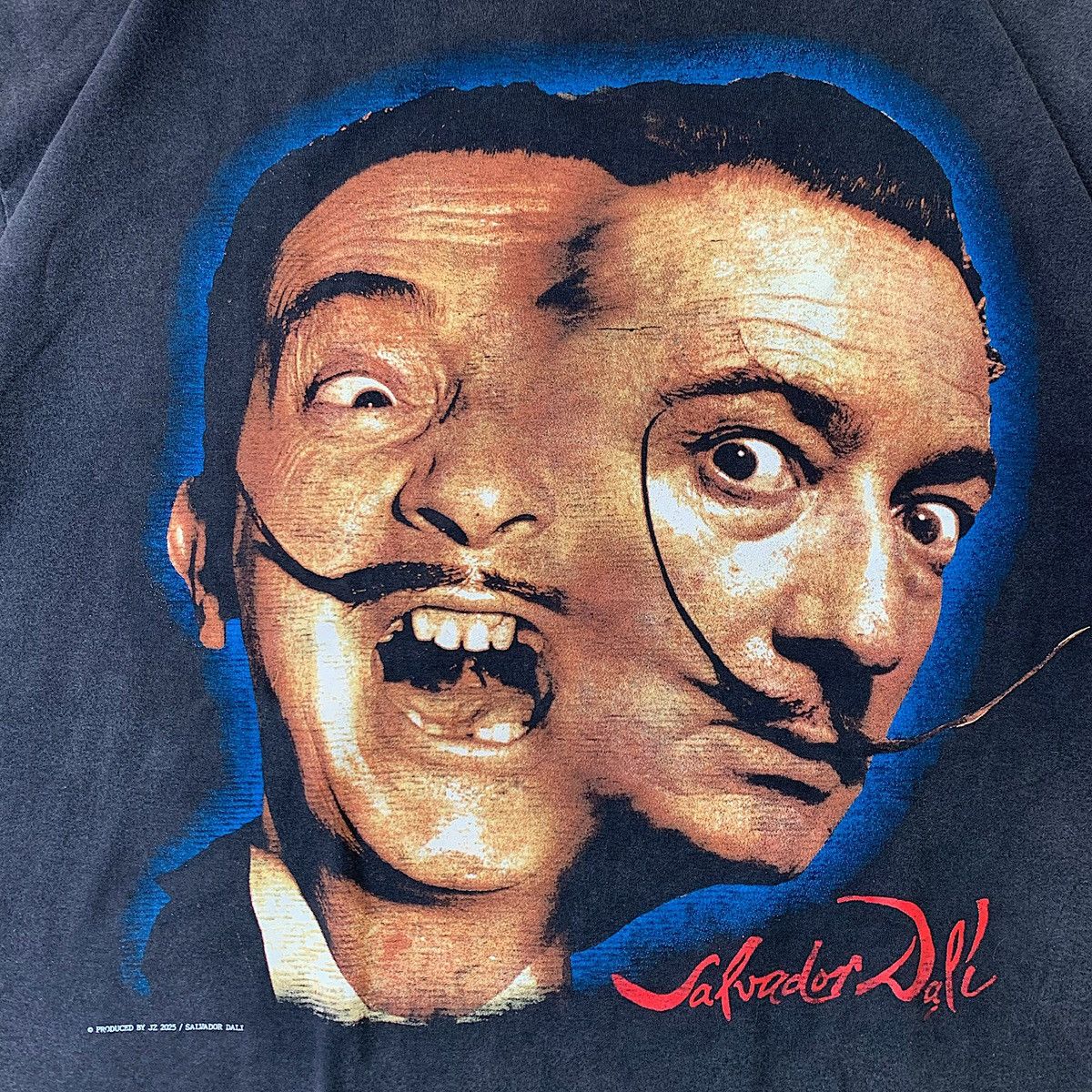 Vintage Vintage Salvador Dali Surrealism Artwork Tshirt Size US XL / EU 56 / 4 - 3 Thumbnail