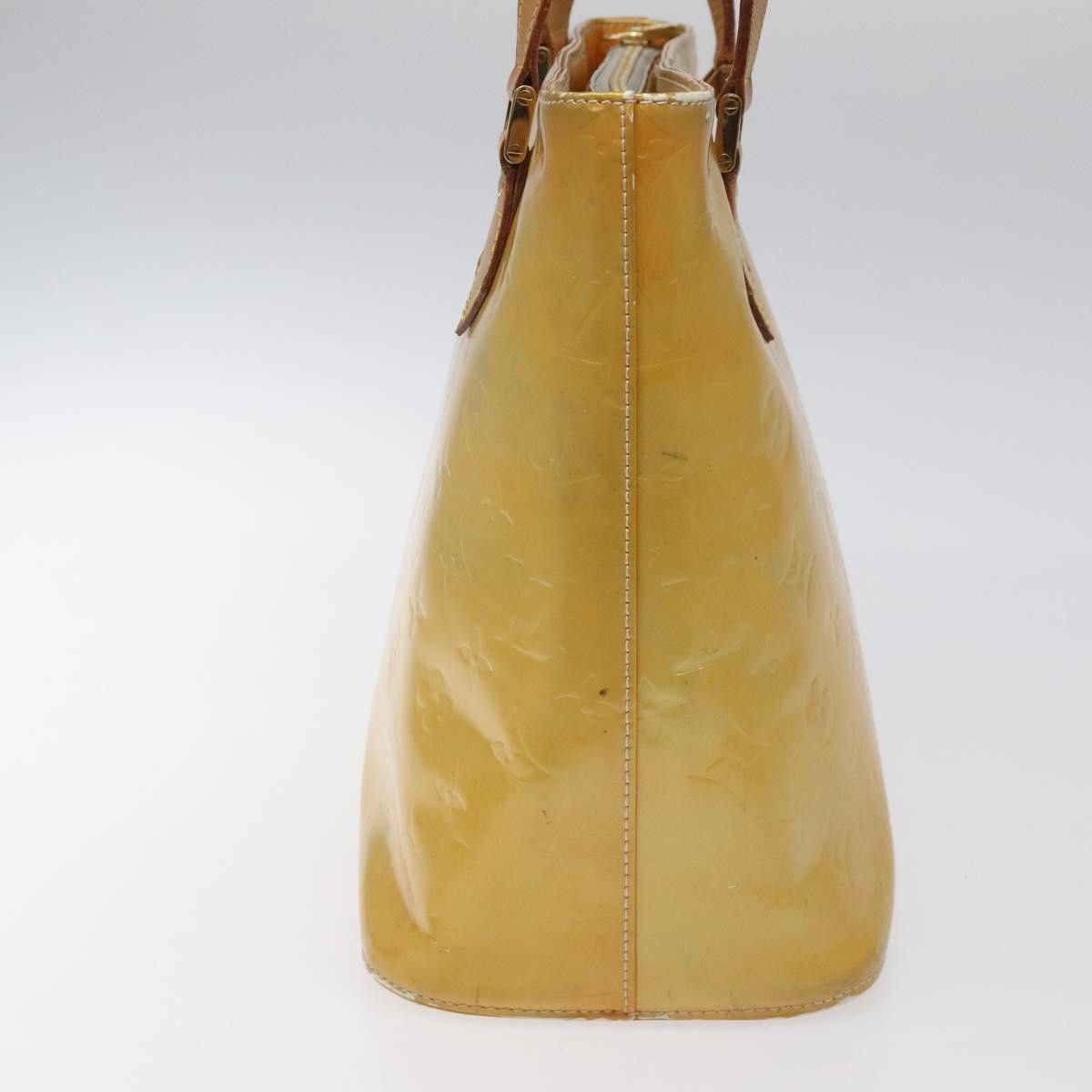 Louis Vuitton LOUIS VUITTON Monogram Vernis Houston Hand Bag Gris M91053 Size ONE SIZE - 5 Thumbnail