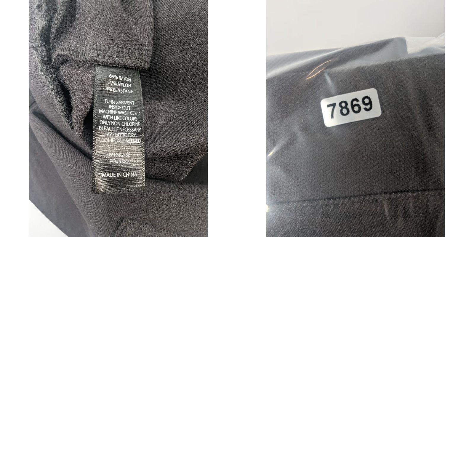 Vintage Betabrand Black Classic Skinny Fit Pants W1582-SL Tall Large Size 36" / US 14 / IT 50 - 9 Thumbnail