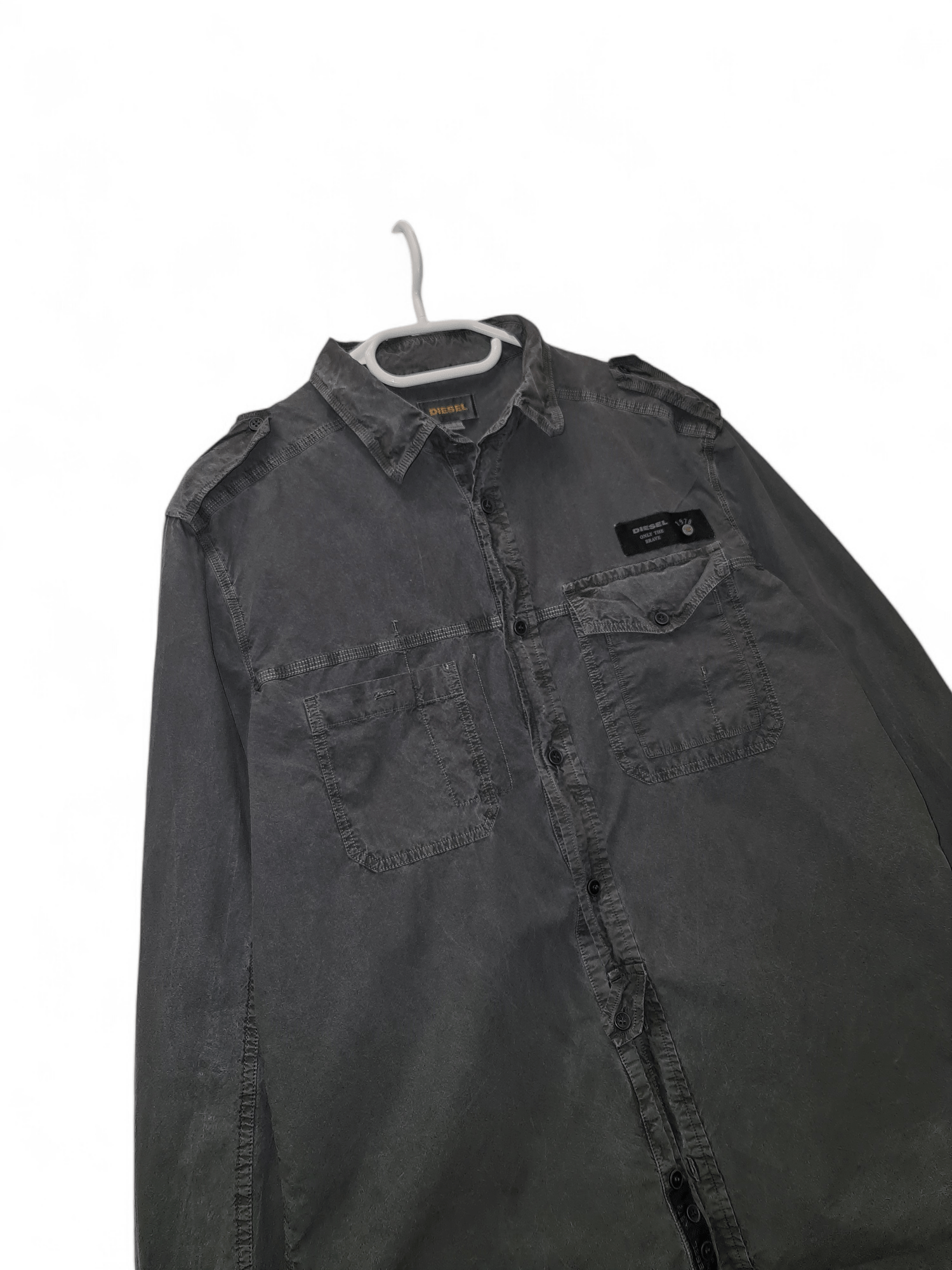Diesel Diesel Shirt Siranella Military Style Size US L / EU 52-54 / 3 - 5 Thumbnail