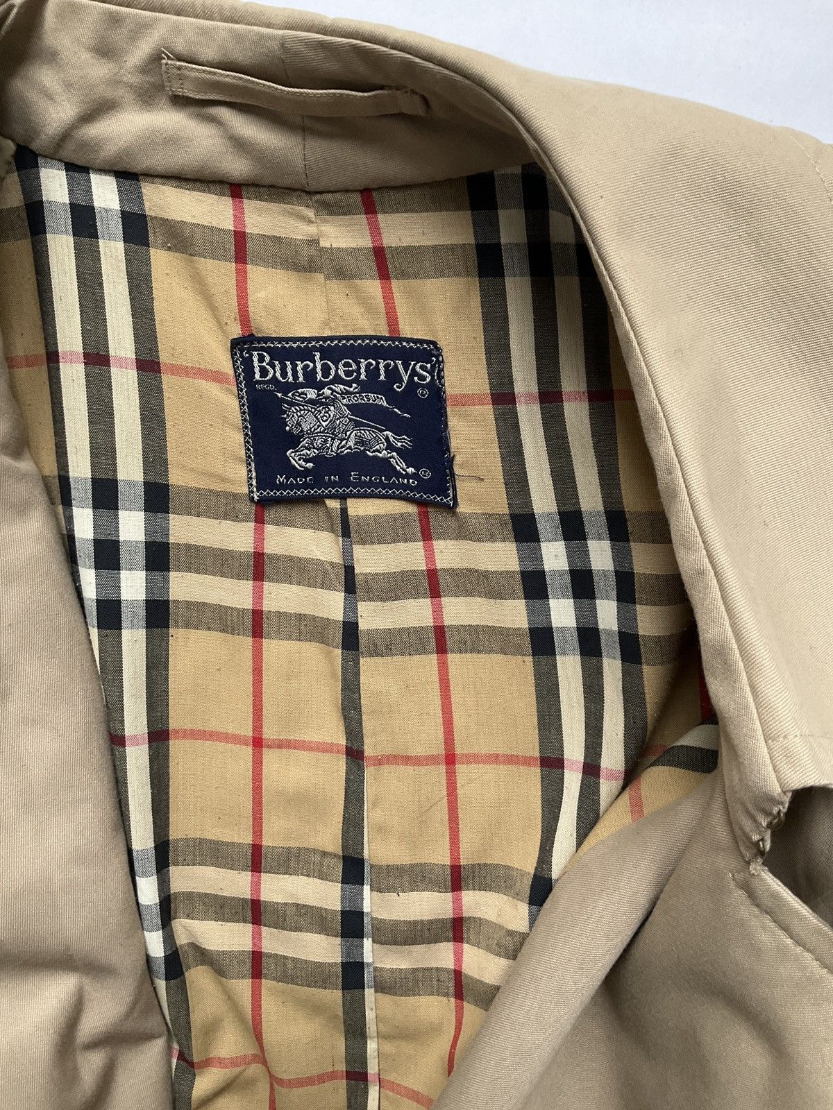 Burberry Trench-coat Burberry Vintage Size US L / EU 52-54 / 3 - 8 Thumbnail