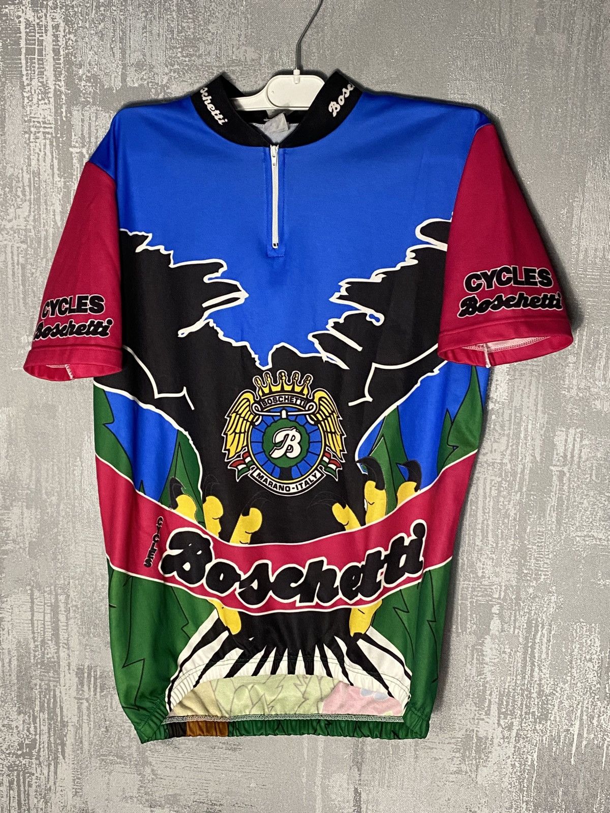 Maillot Cycliste Vintage Prof C.c. Cycles Littoral - Taille M - Italie 90s