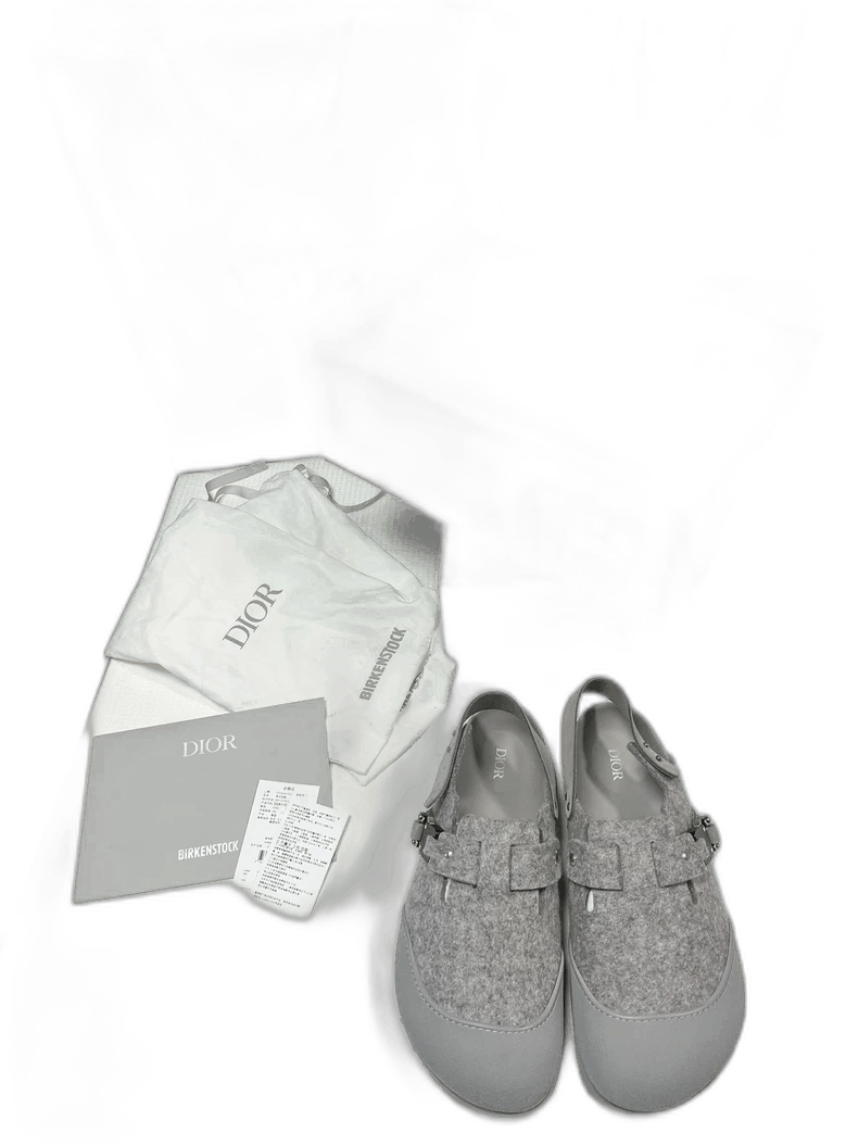 Dior Dior Birkenstock Tokio Mules in Grey-2507