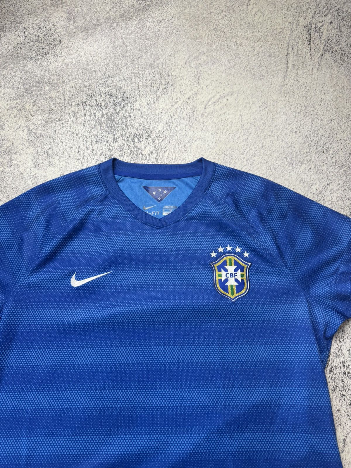 Nike BRAZIL 2014 AWAY FOOTBALL SHIRT SOCCER JERSEY NIKE XL WOMEN Size XL / US 12-14 / IT 48-50 - 2 Thumbnail
