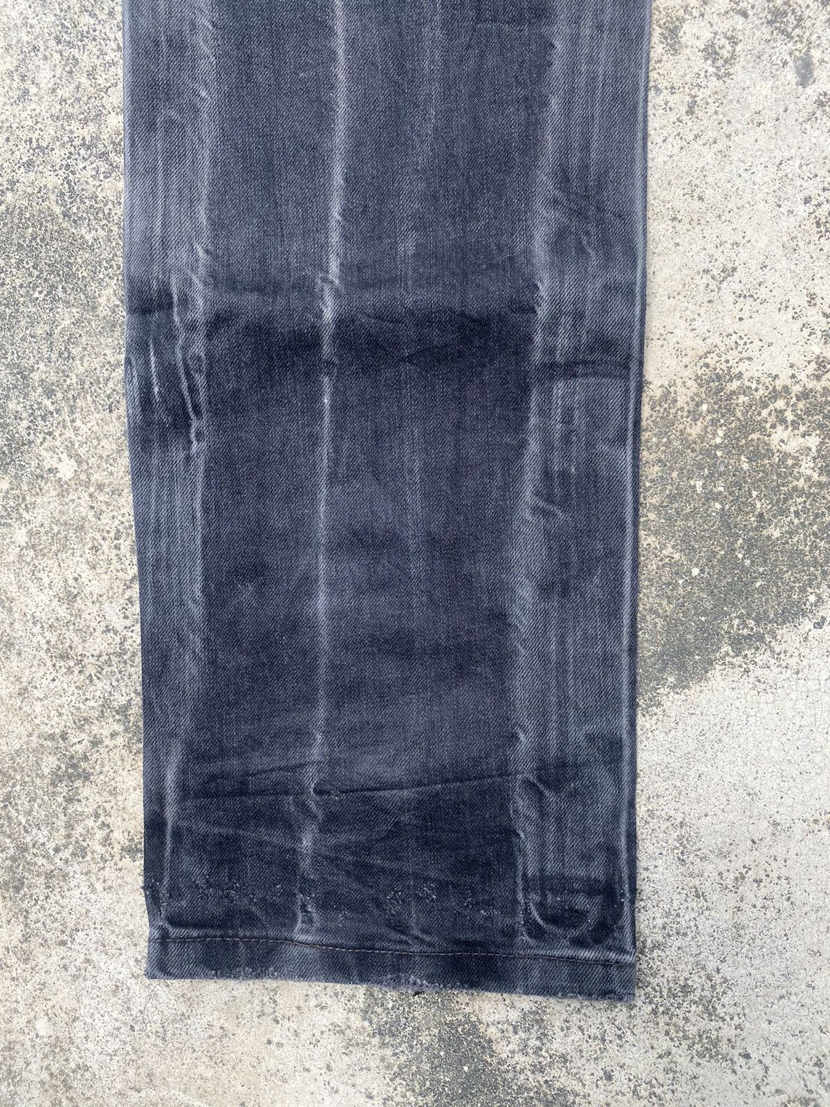 If Six Was Nine × Japanese Brand Red Pepper Faded Clawmark Boro Straight cut Jeans Size US 32 / EU 48 - 24 Thumbnail