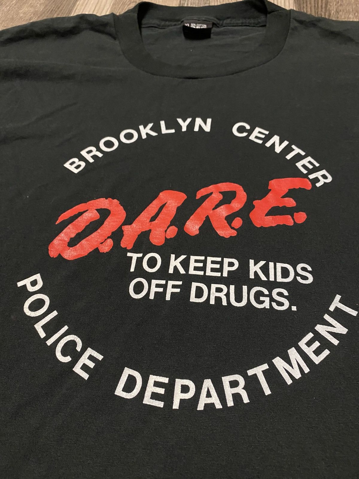 Vintage Vintage 80’s DARE Single Stitch Made in USA Tee T shirt Size US XL / EU 56 / 4 - 3 Thumbnail