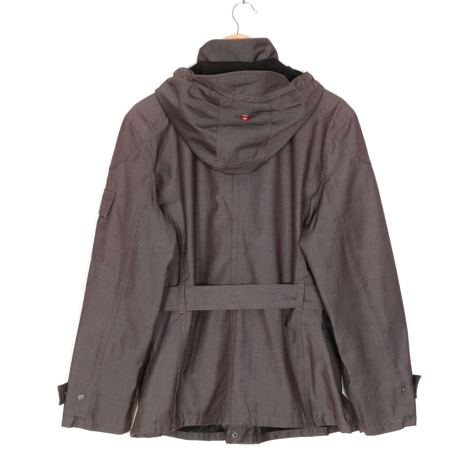 Vintage WELLENSTEYN BARBADOS Jacket Coat Women L Hooded Belted MJ4514 Size L / US 10 / IT 46 - 3 Thumbnail