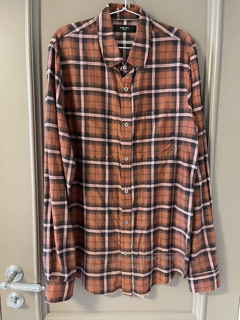Amiri Amiri Early Work Plaid Shirt Size US M / EU 48-50 / 2 - 1 Thumbnail