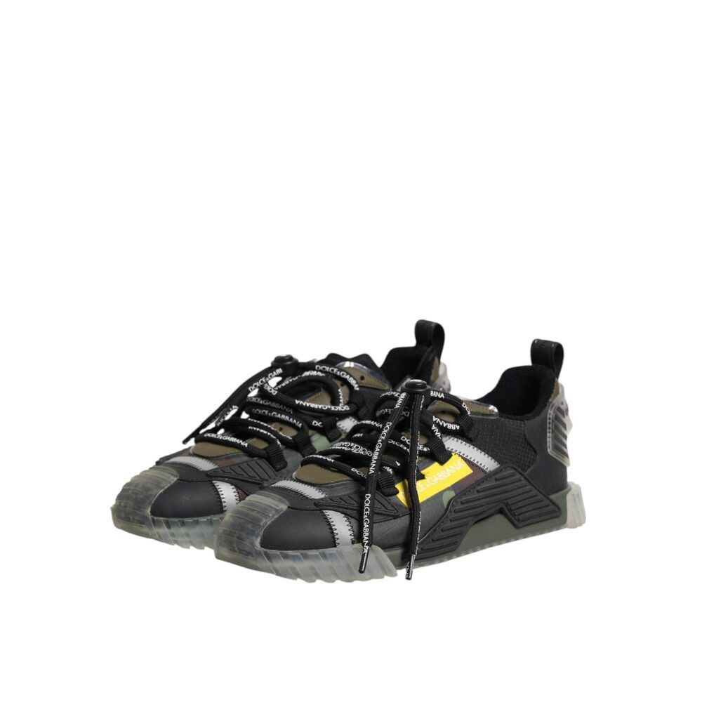 Dolce & Gabbana Dolce & Gabbana Multicolor Lace Up Low Top NS1 Sneakers Shoe Size US 6 / EU 39 - 4 Thumbnail
