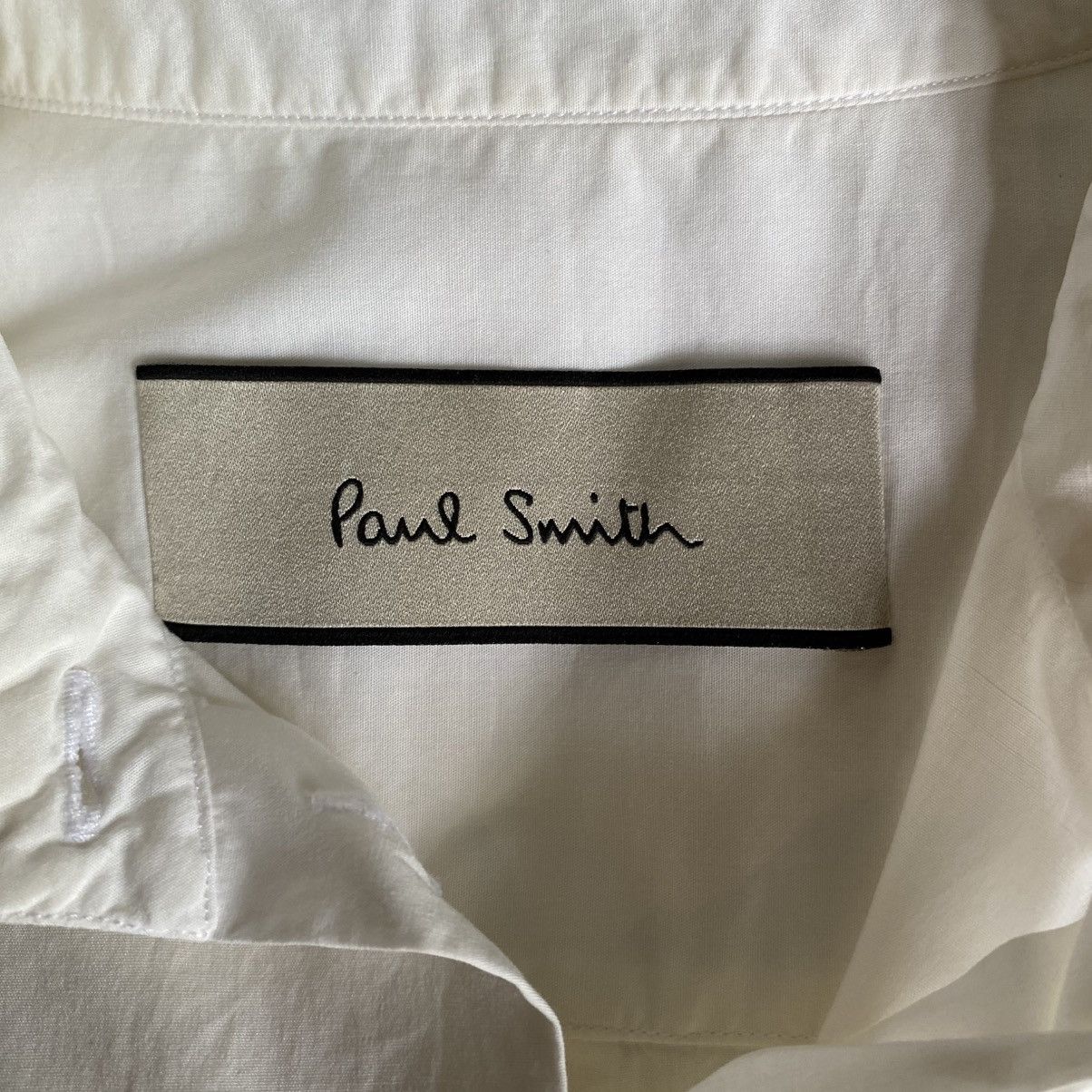 Paul Smith Paul Smith White Shirt with Floral Cuffs Size XL / US 12-14 / IT 48-50 - 17 Thumbnail