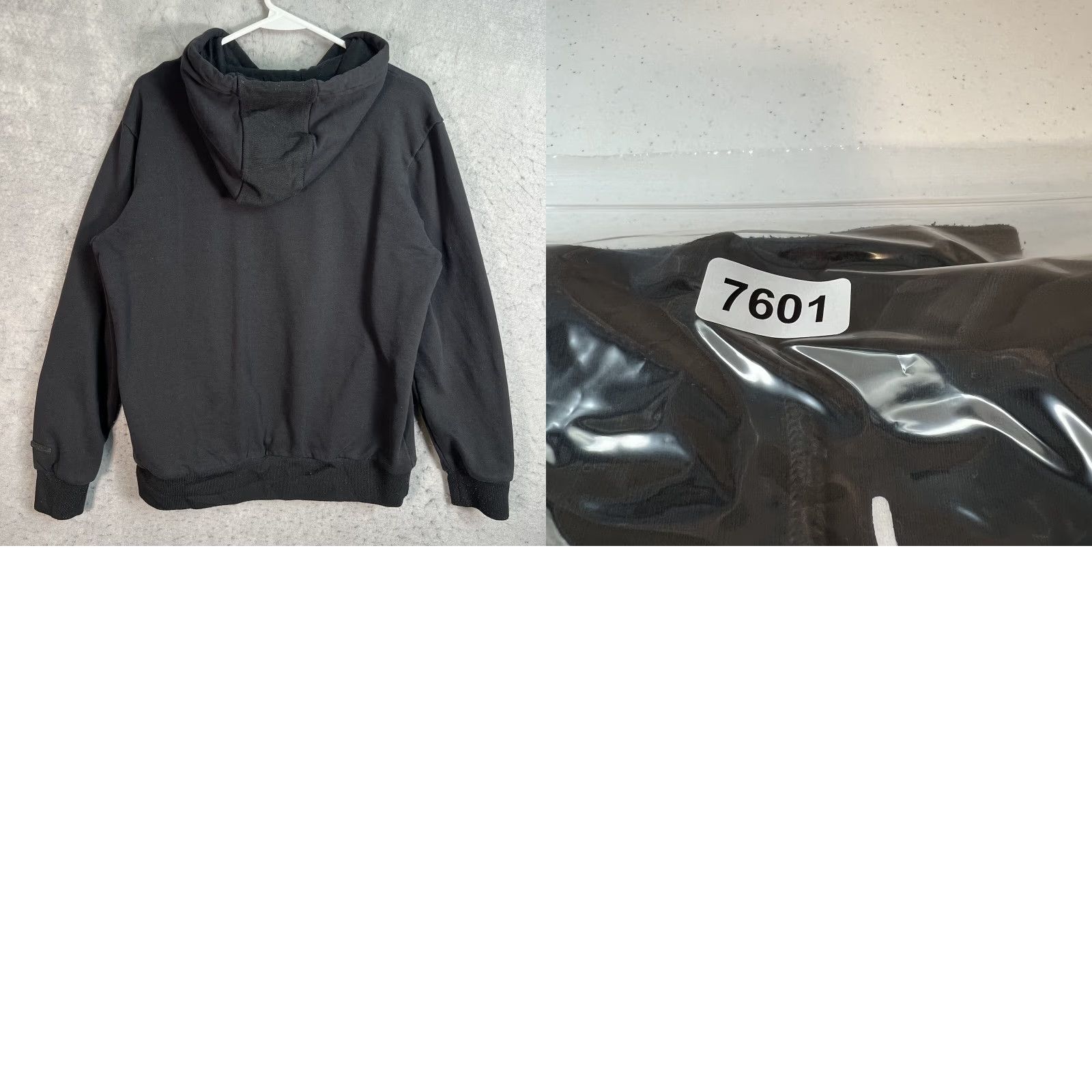 Vintage BKYS Hoodie Adult Small Black Two Fly Angels Sweatshirt Pullover Sweater Size US S / EU 44-46 / 1 - 8 Thumbnail