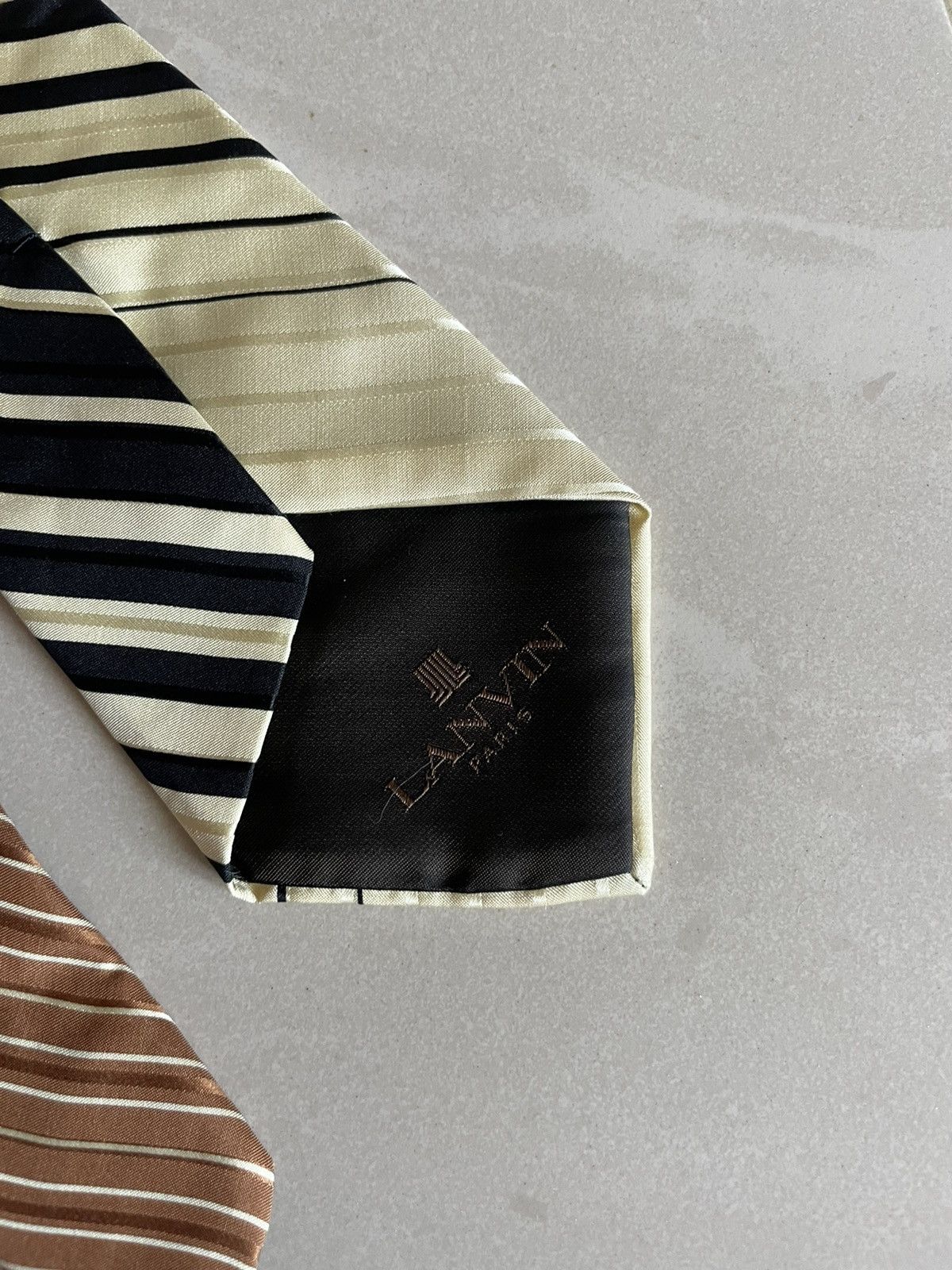 Lanvin Lanvin Paris Tie Vintage Luxury Made in Italy Size ONE SIZE - 3 Thumbnail