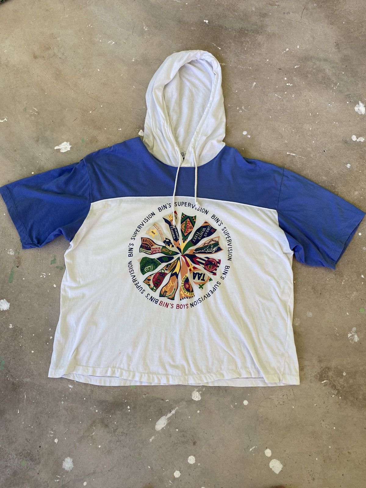 Japanese Brand BIN’S Supervision Japan Hoodie Tee Spellout Archive Size US L / EU 52-54 / 3 - 1 Thumbnail