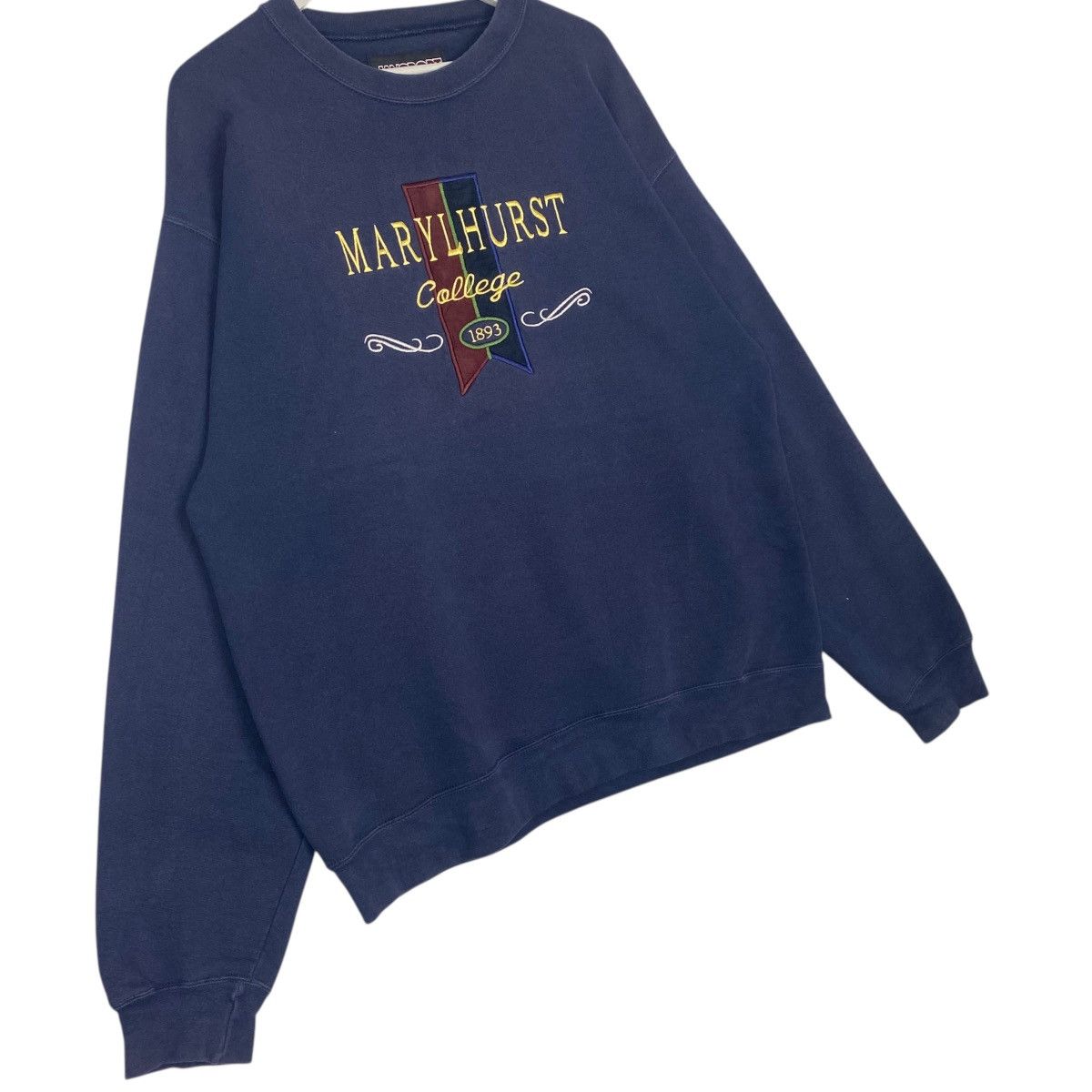 Other Vintage Jansport Crewneck Sweatshirt Big Logo Spellout Blue Size US L / EU 52-54 / 3 - 3 Thumbnail