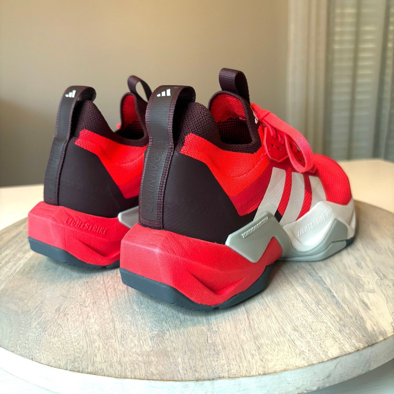 Adidas Adidas Rapidmove Trainer Lucid Red White Ruby Men's Size 6.5 Size US 6.5 / EU 39-40 - 6 Thumbnail