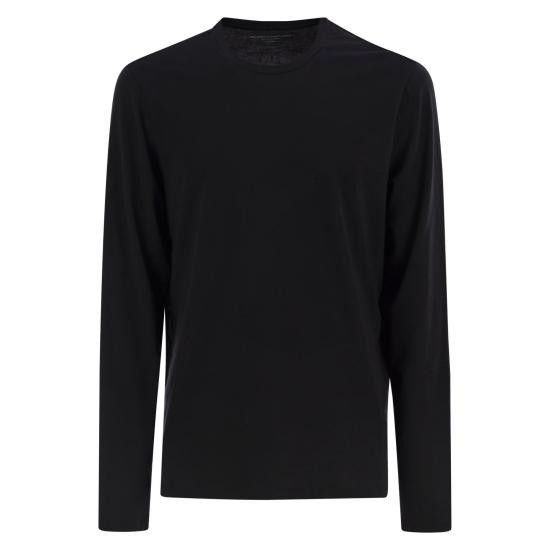 MAJESTIC FILATURES Men Polo Shirts S25M090 BLACK