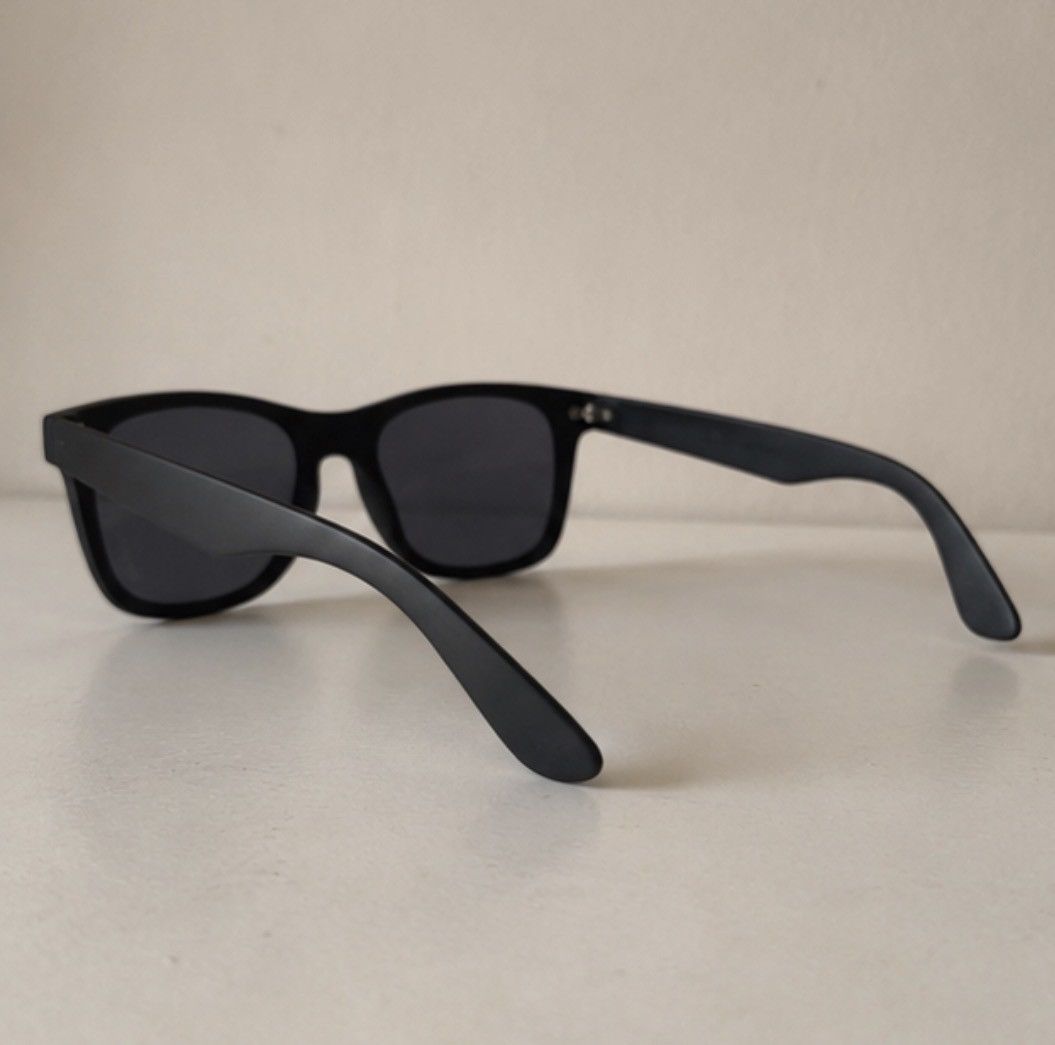 Other Black frame orange mirror lens sunglasses Y2K streetwear Size ONE SIZE - 4 Thumbnail