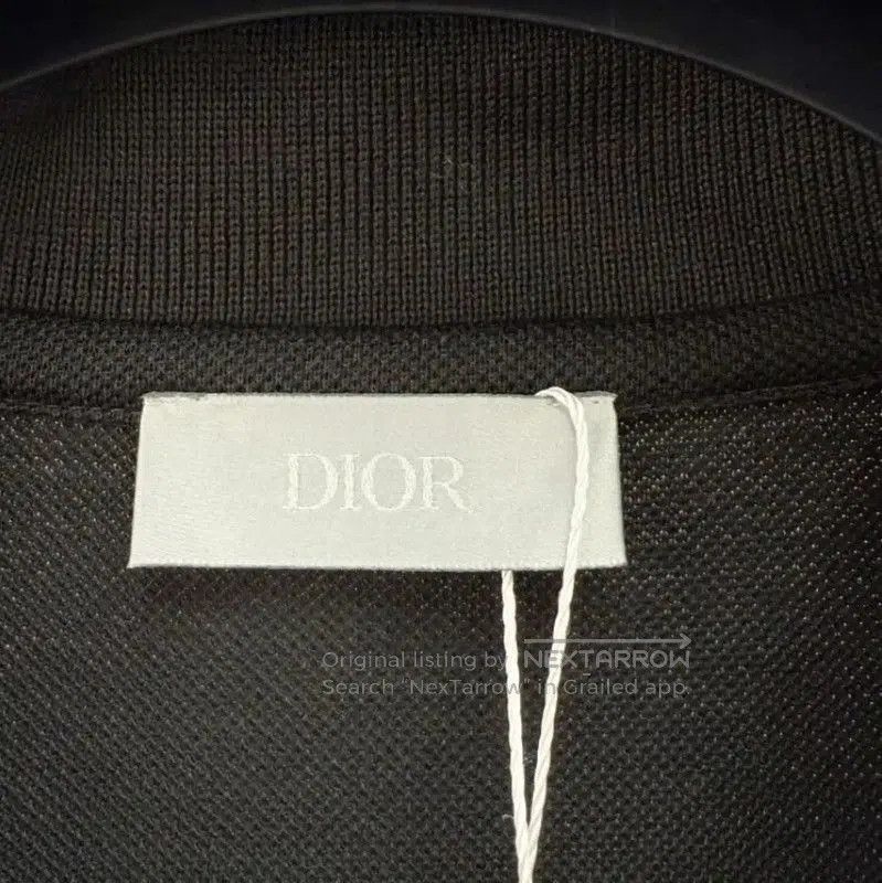 Dior Dior Black Cotton Men's Short Sleeve Polo . Size US L / EU 52-54 / 3 - 2 Thumbnail