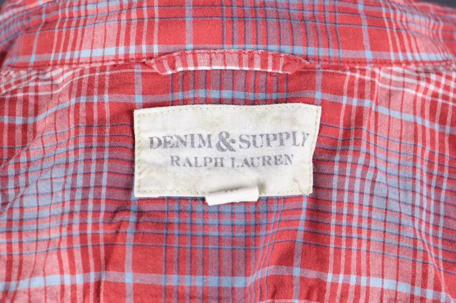 Denim & Supply Ralph Lauren Denim & Supply Ralph Lauren Check Shirt Size M 15.5 / 39 Size US M / EU 48-50 / 2 - 8 Thumbnail