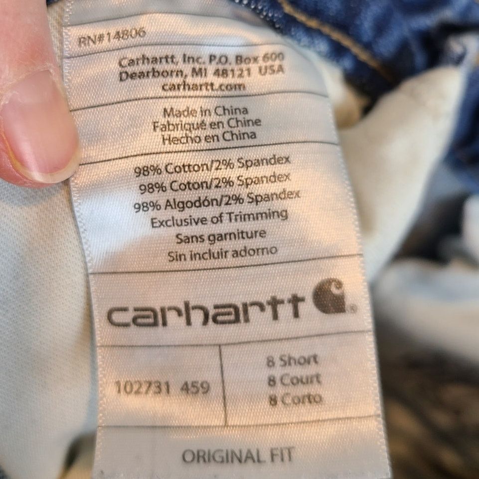 Carhartt Carhartt Womens Original Fit Straight Leg Jeans Sz 8S Denim Size 30" / US 8 / IT 44 - 8 Thumbnail