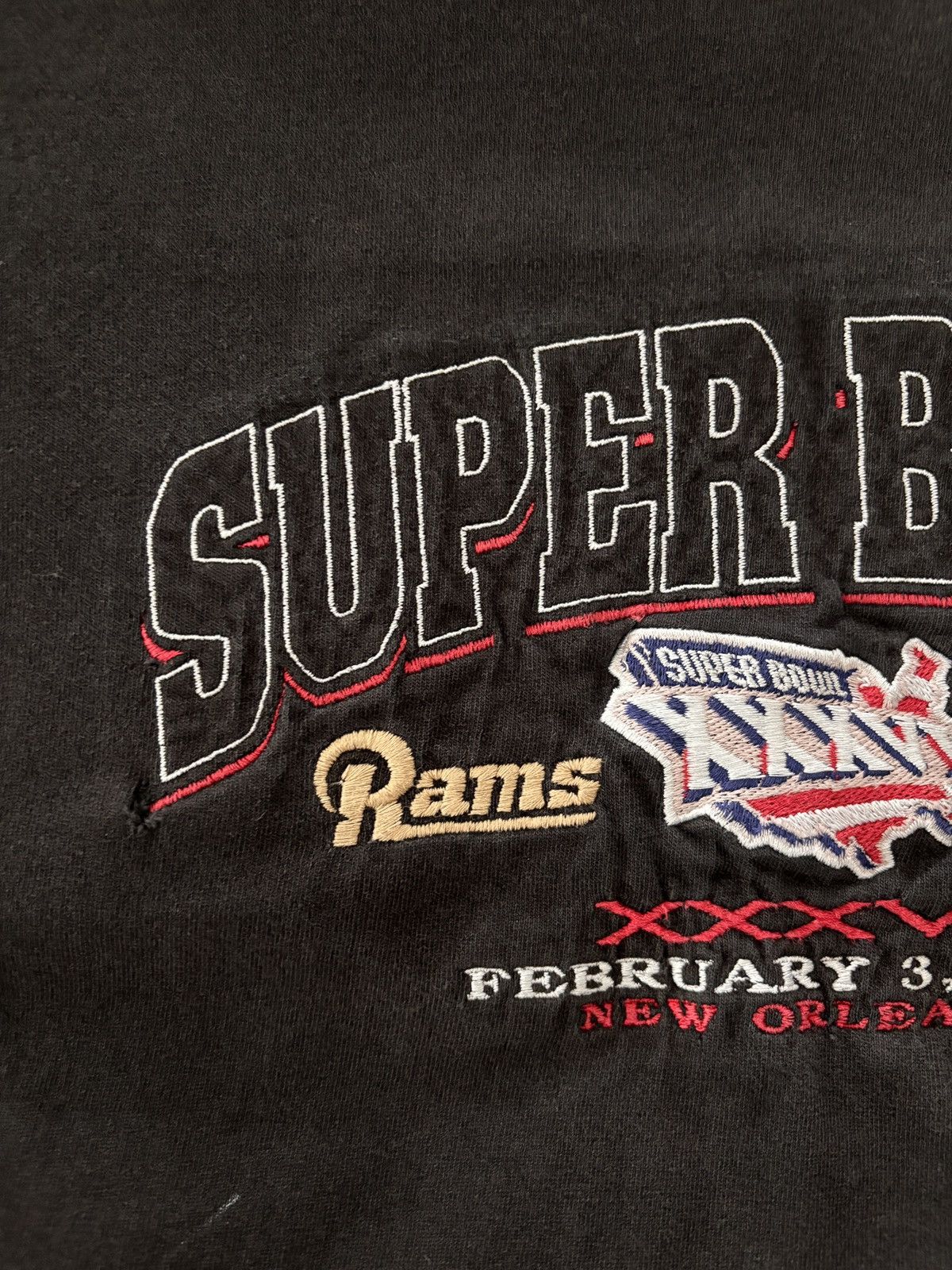 Vintage Vintage Super Bowl 2002 XXXV Tshirt Size US XXL / EU 58 / 5 - 3 Thumbnail