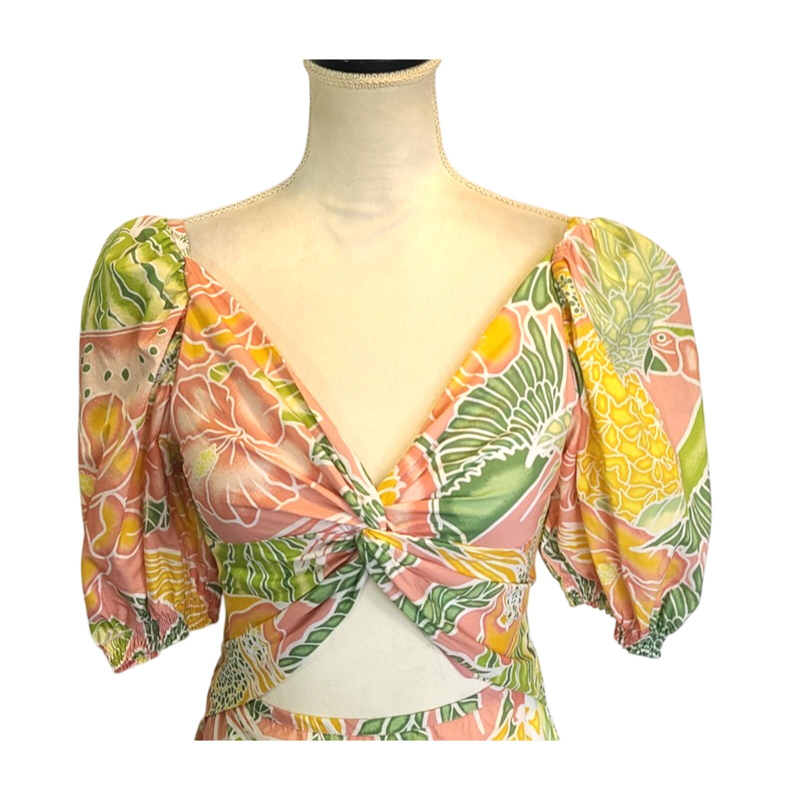 Kenny Flowers New Kenny Flowers Baha Mar Puff Sleeve Mini Dress Small Size S / US 4 / IT 40 - 3 Thumbnail