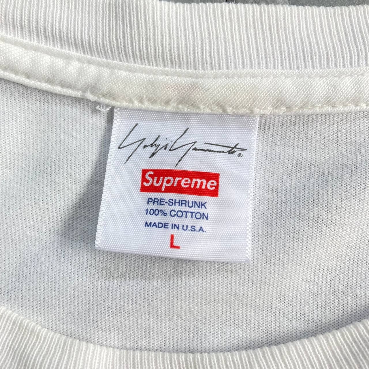 Supreme × Yohji Yamamoto A/W20 Spell Out Tee Size US L / EU 52-54 / 3 - 10 Thumbnail