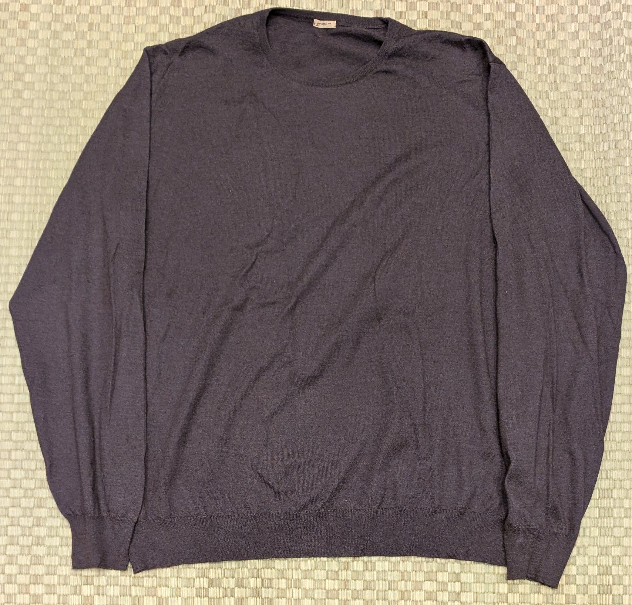 Malo Malo Cashmere Silk Sweater Men's Size IT54 Made in Italy Size US XL / EU 56 / 4 - 1 Thumbnail