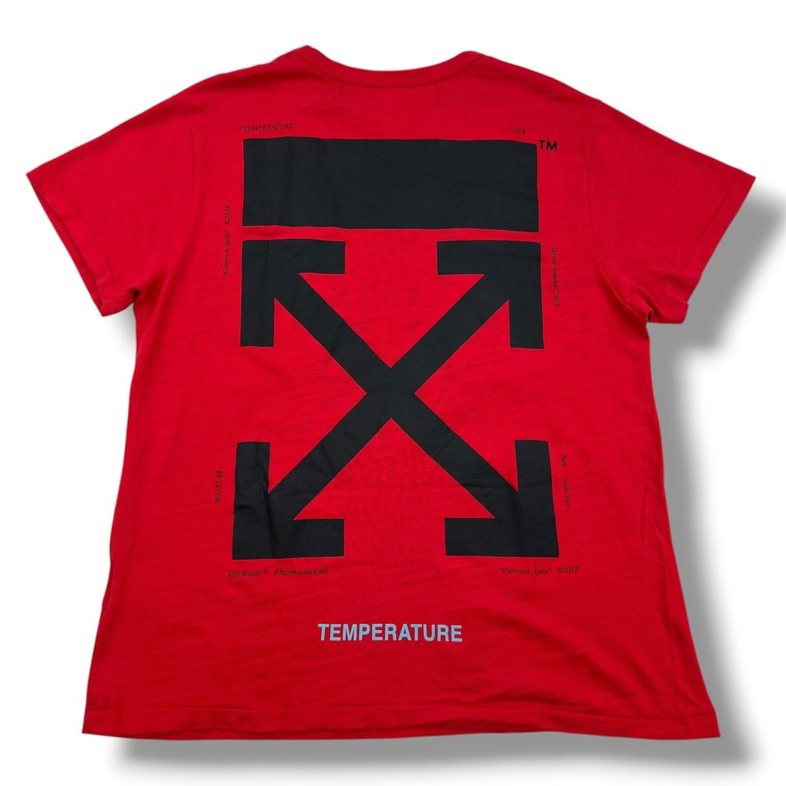 Off-White Off-White Mona Lisa Red T Shirt Size US XS / EU 42 / 0 - 3 Thumbnail