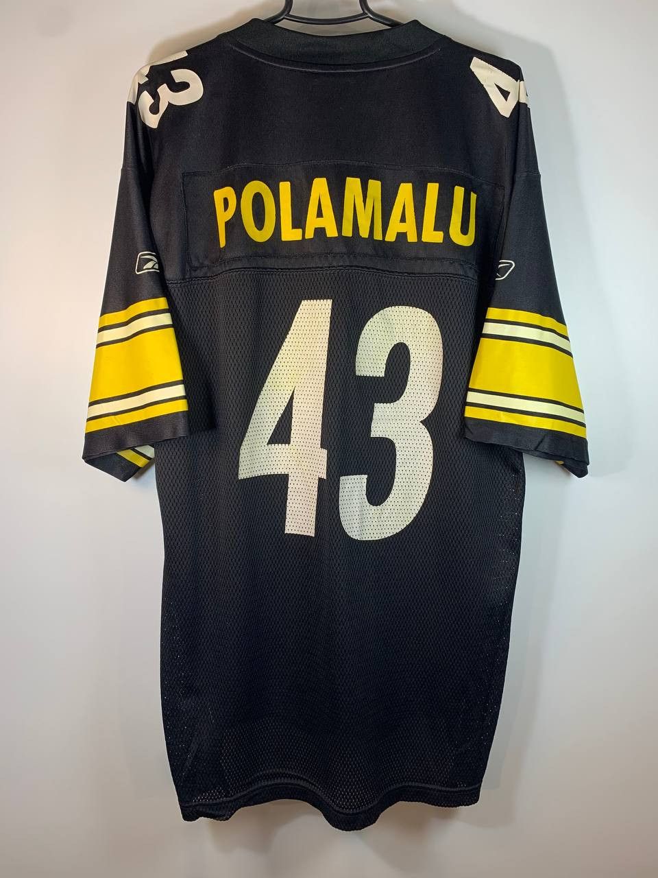 NFL × Reebok × Vintage Vintage NFL Equipment Reebok Polamalu #43 Football Jersey Size US L / EU 52-54 / 3 - 10 Thumbnail