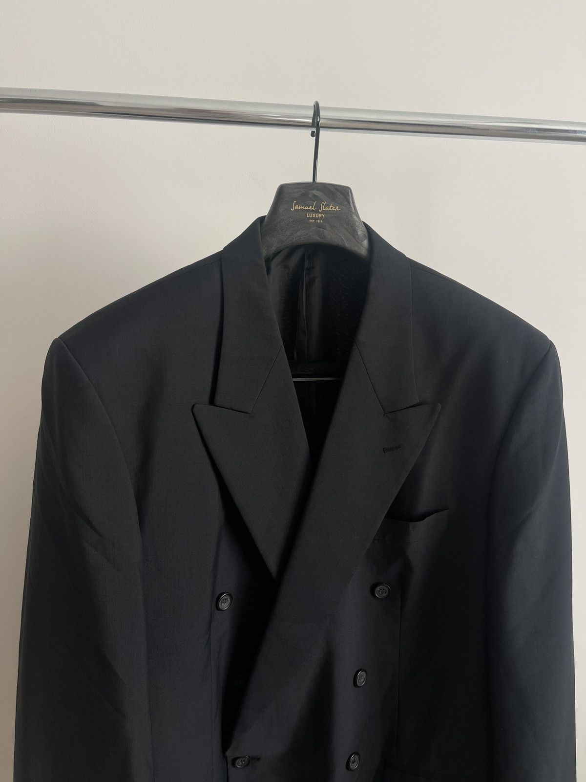 Vintage Vintage double-breasted blazer classic jacket turo 54 Size 44R - 2 Thumbnail