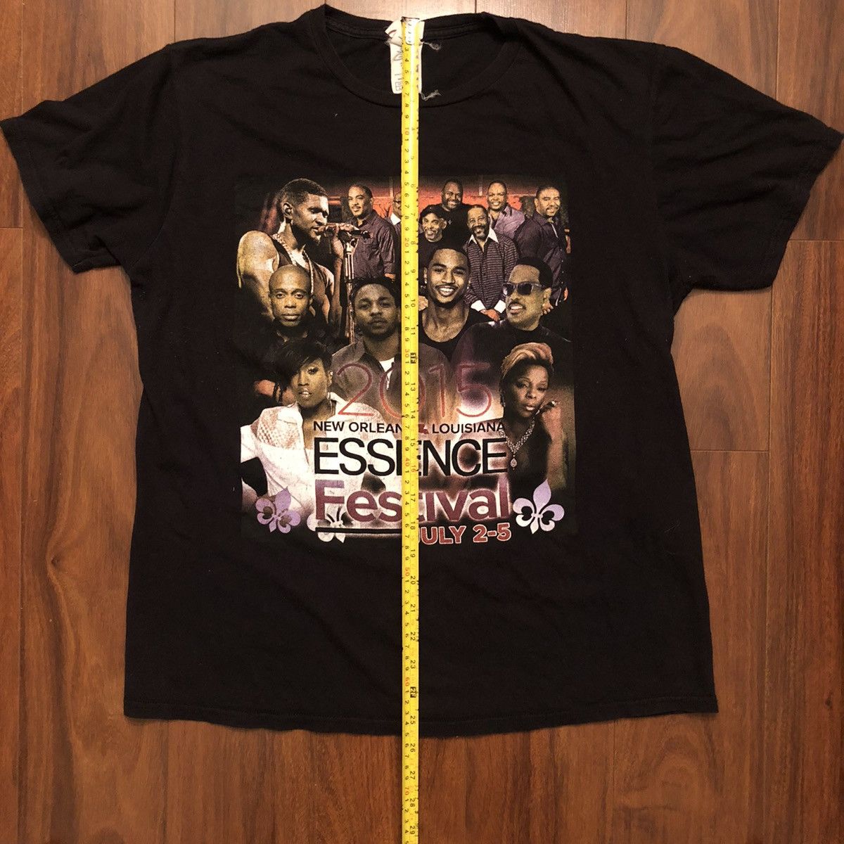 Rap Tees New Orleans Essence Festival 2015 graphic Rap tee shirt L Size US L / EU 52-54 / 3 - 4 Thumbnail