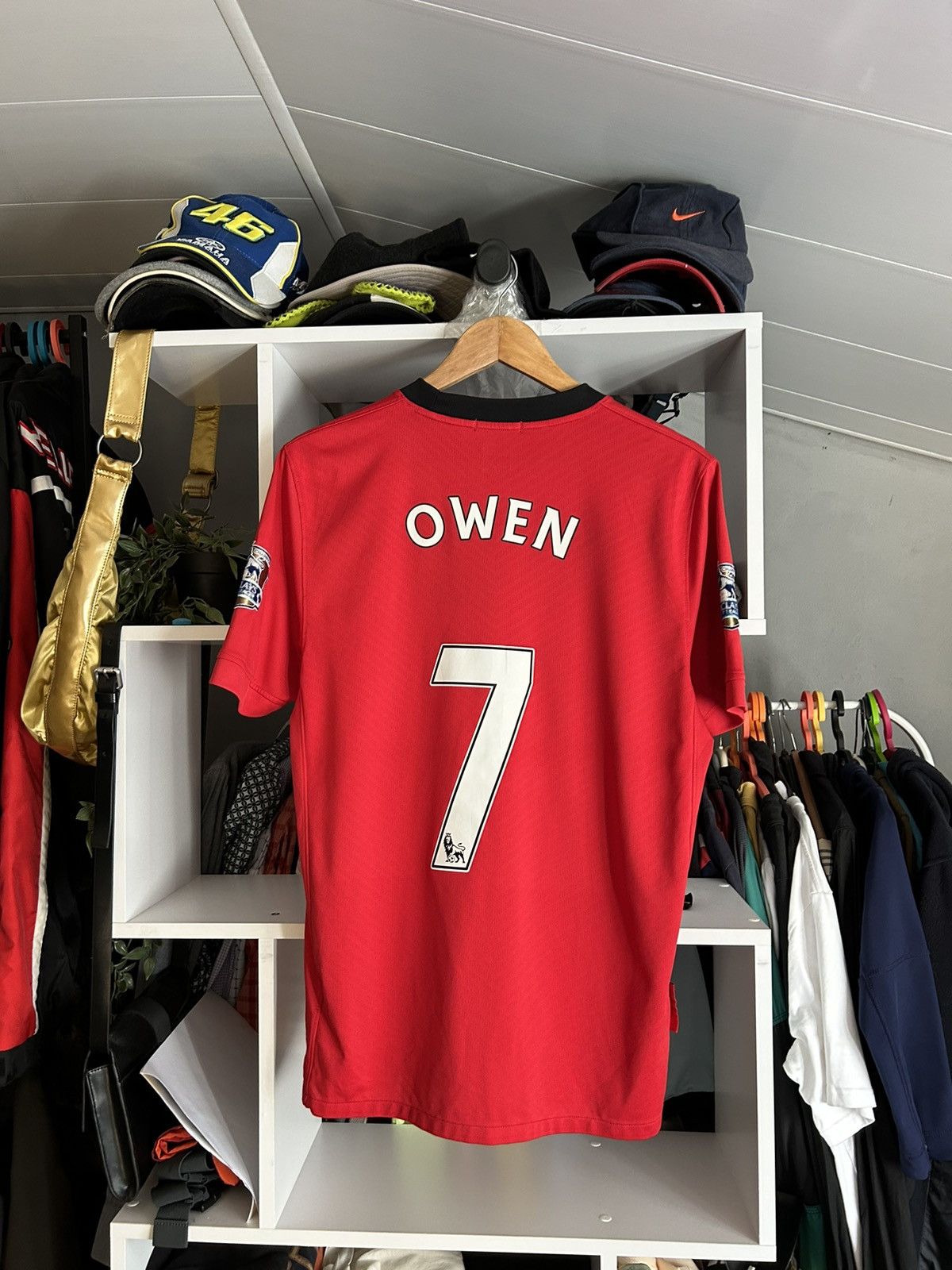 Nike Nike Manchester United 2009 2010 OWEN 7 soccer jersey Size US M / EU 48-50 / 2 - 1 Thumbnail