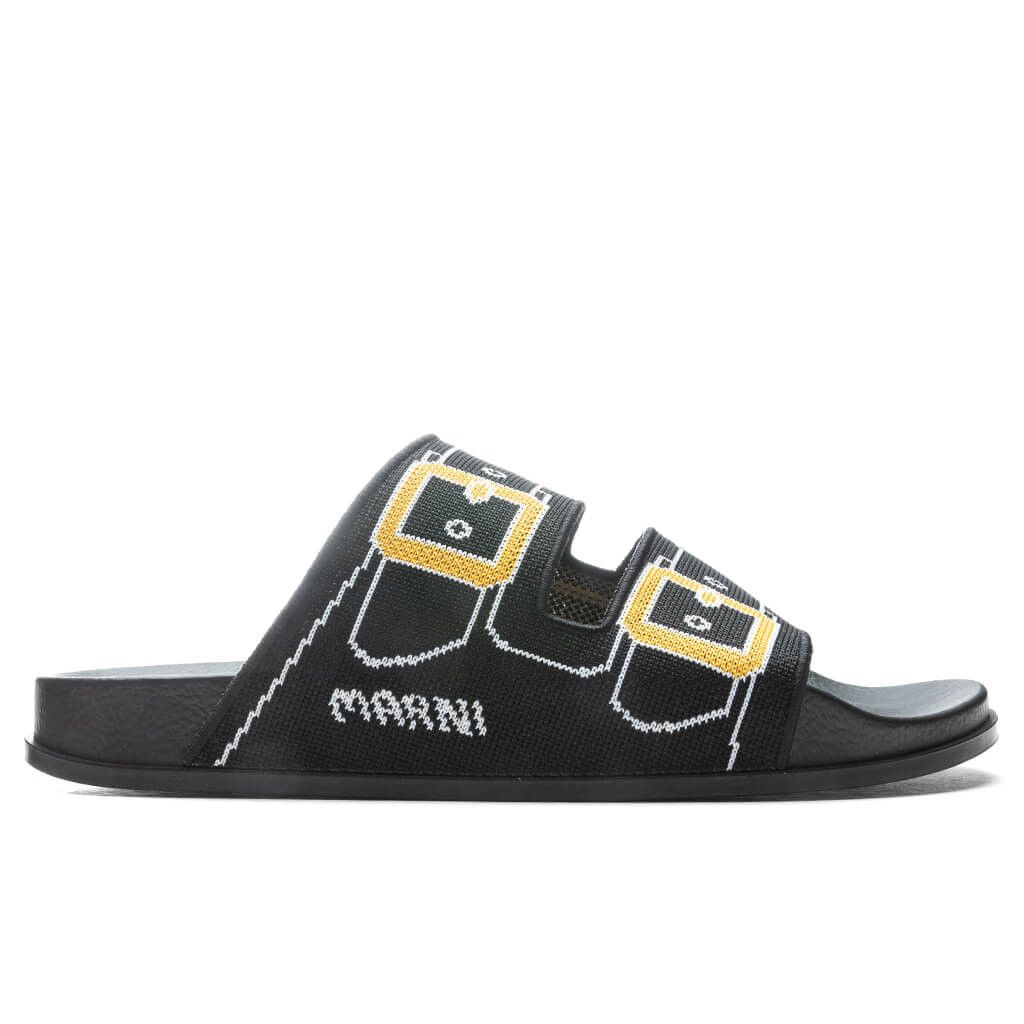 Marni o1y0225 Logo Slippers in Multicolor Size US 9 / EU 42 - 1 Thumbnail