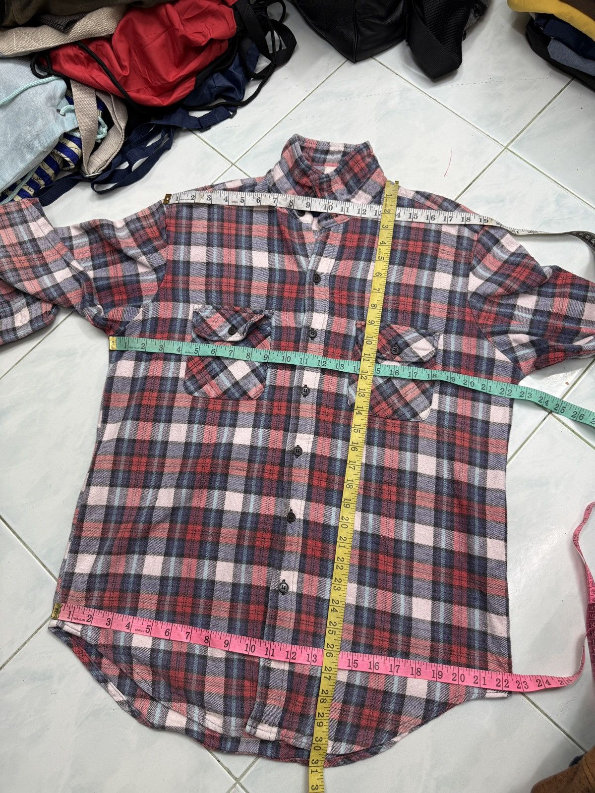 Dickies × Vintage 🔥🔥💥STEALS VTG DICKIES FLANNEL Size US L / EU 52-54 / 3 - 13 Thumbnail