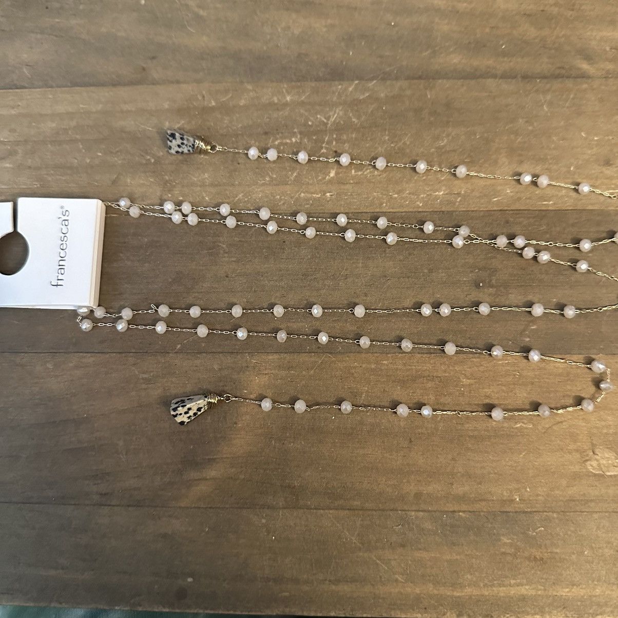 Other Francesca’s delicate station bead wrap necklace Size ONE SIZE - 3 Thumbnail