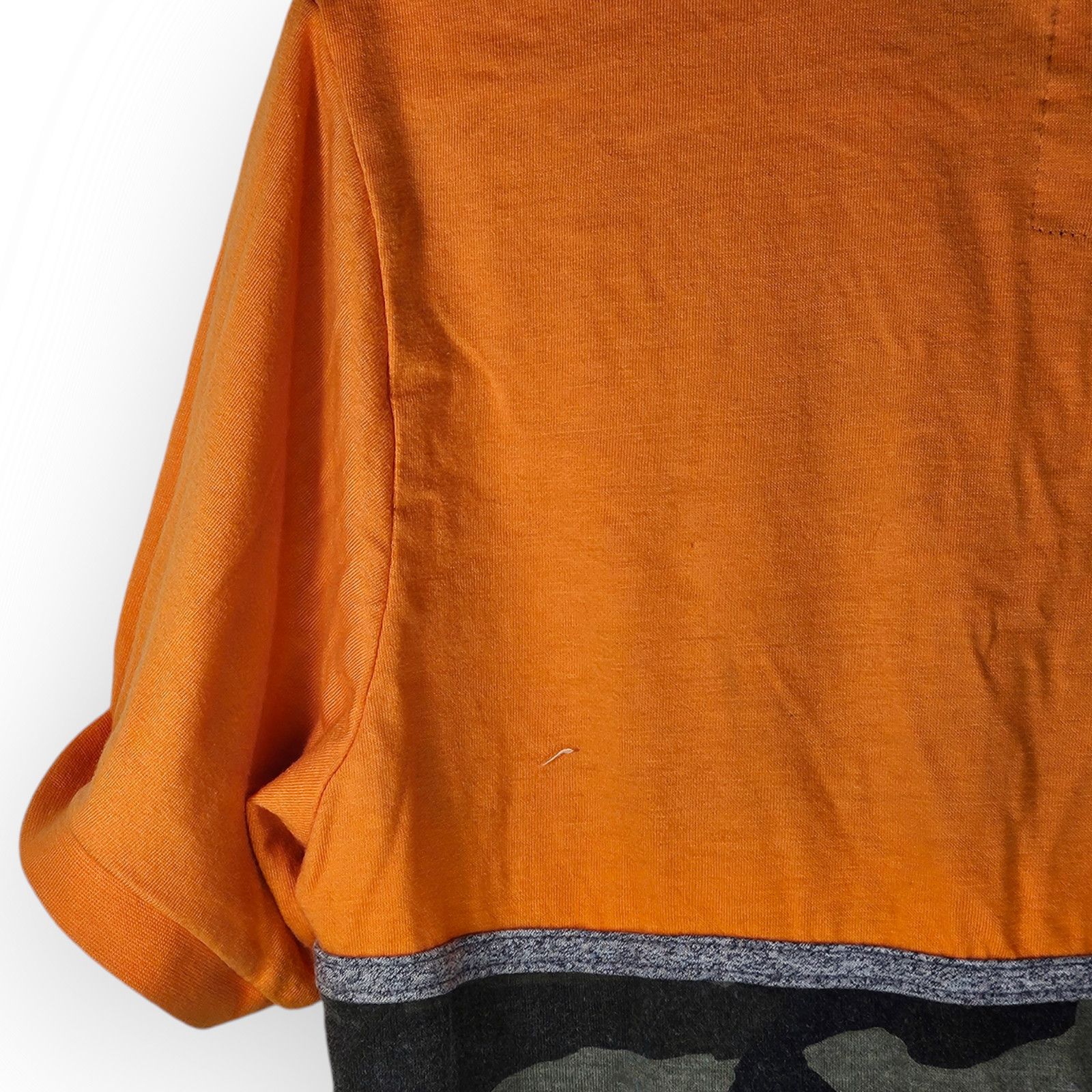 Ecko Unltd. Ecko Unltd. Men's Small Orange and Gray Camo Short Sleeved Size US S / EU 44-46 / 1 - 6 Thumbnail