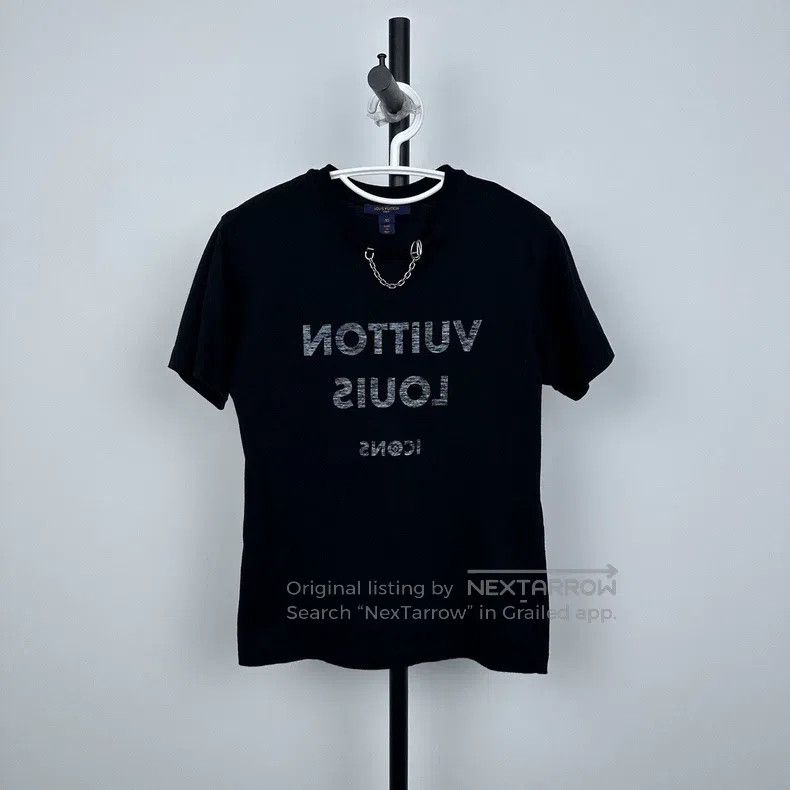 Louis Vuitton Louis Vuitton Cotton Mirror Logo T-Shirt Size US XS / EU 42 / 0 - 1 Thumbnail