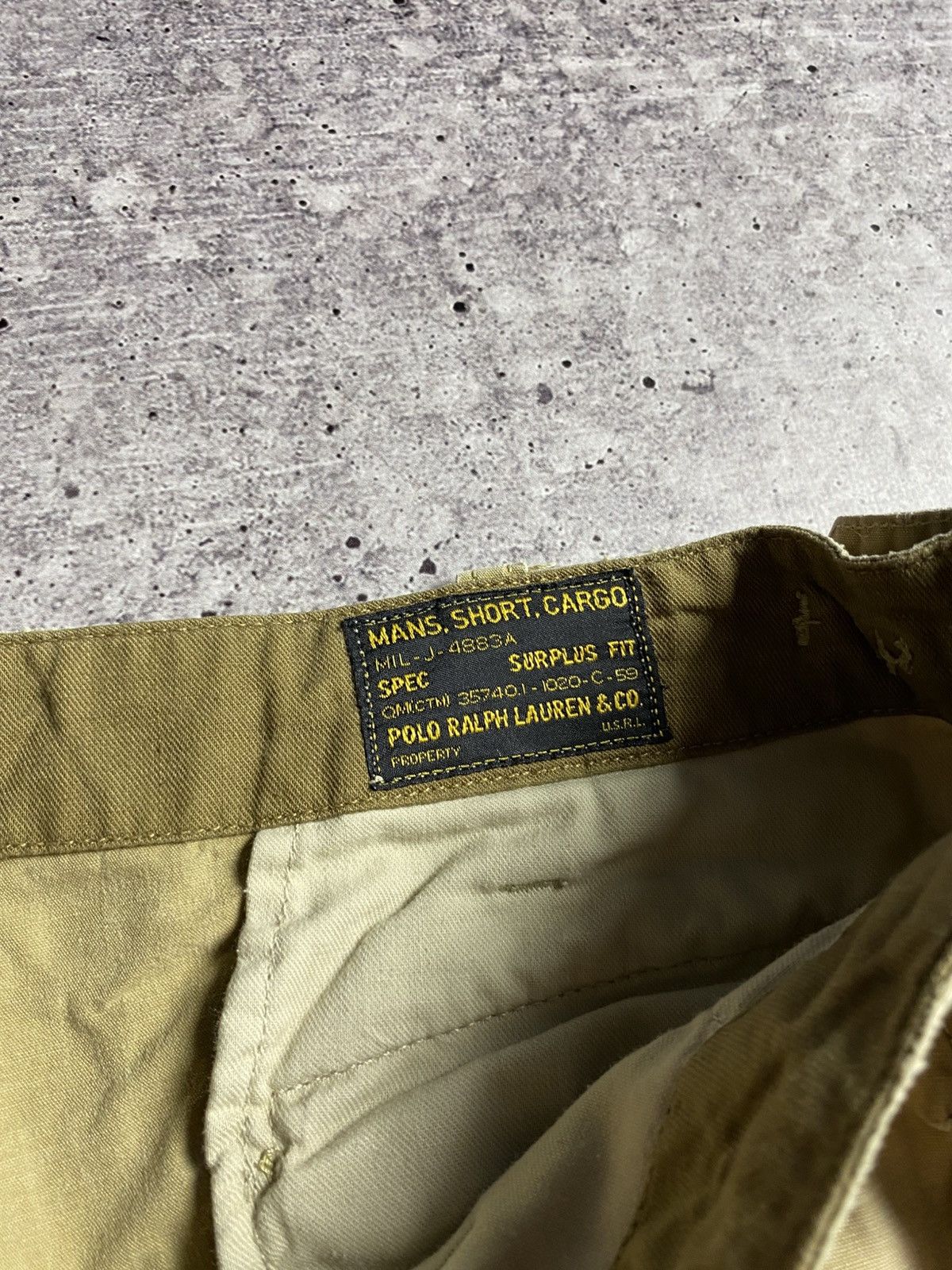 Vintage Vintage Polo Ralph Lauren Cargo Shorts Size US 34 / EU 50 - 8 Thumbnail