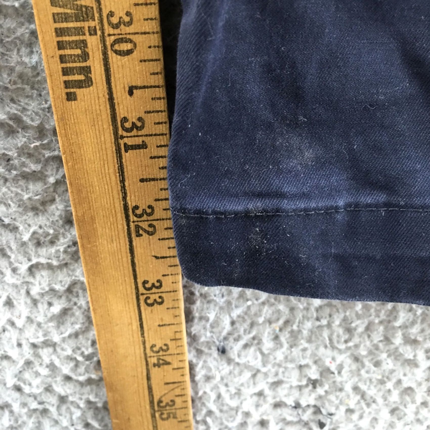 Banana Republic Banana Republic Chino Pants Mens 34 Blue Mid Rise Skinny Zip Pants Mens XS? No Size US 34 / EU 50 - 7 Thumbnail