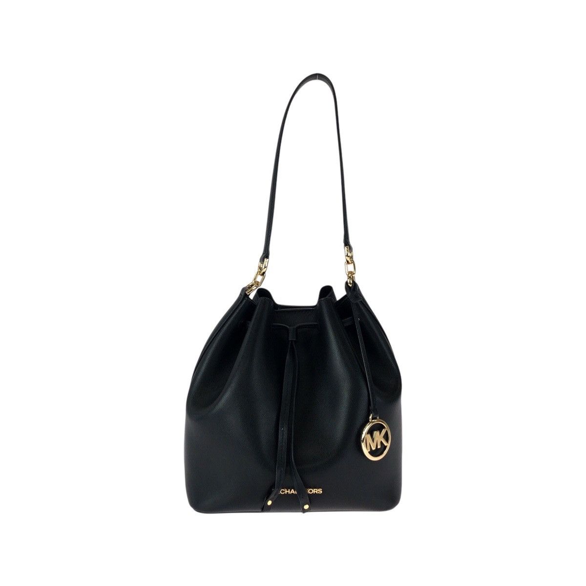 Michael Kors Michael Kors Julie Leather Shoulder Bag Leather Shoulder Bag 35Sogxem2T Duty Free For Usa in Black, Women's