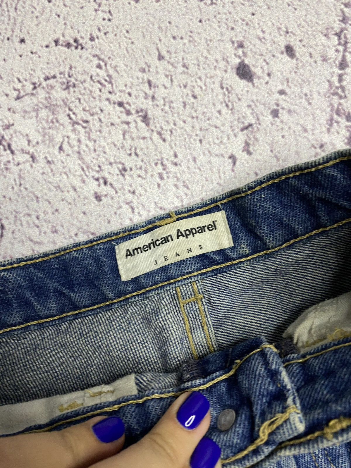 American Apparel Womens Shorts American Apparel japanase brand y2k blue Size 24" / US 00 / IT 34 - 3 Thumbnail