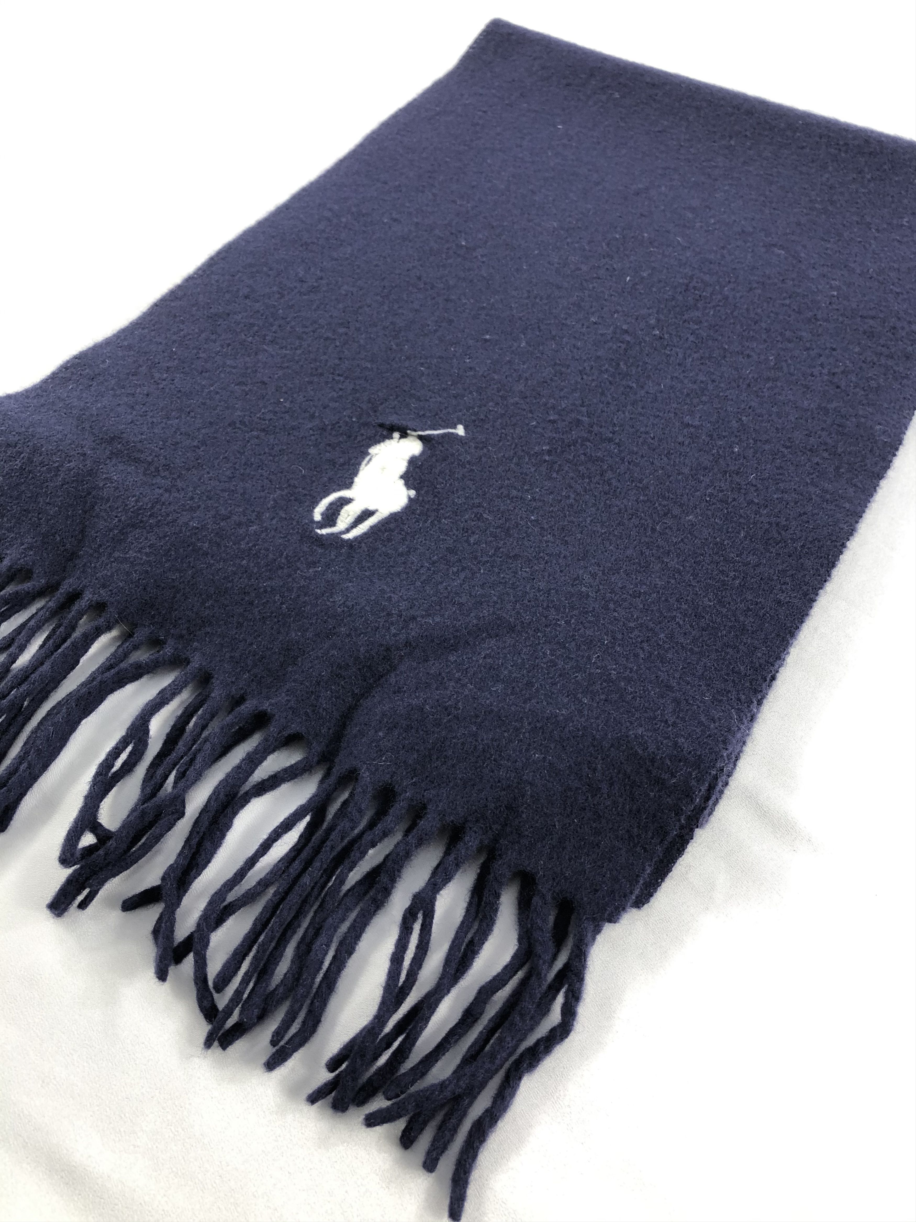 Polo Ralph Lauren Vintage Polo Ralph Lauren Scarf/Muffler/Neckwear MF1800 Size ONE SIZE - 3 Thumbnail