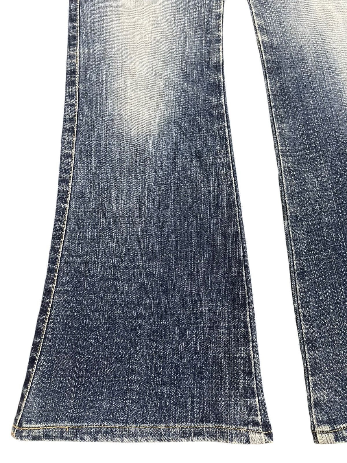 Hysteric Glamour Vintage Japanese Brand Blue Faded Wash Style Bootcut Jeans Size 28" / US 6 / IT 42 - 7 Thumbnail